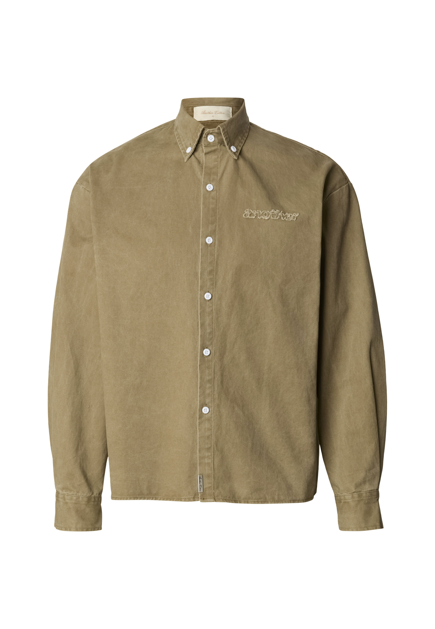 Another Cotton Lab Langarmhemd "Another Cotton Lab Everyday Denim Shirt" 1