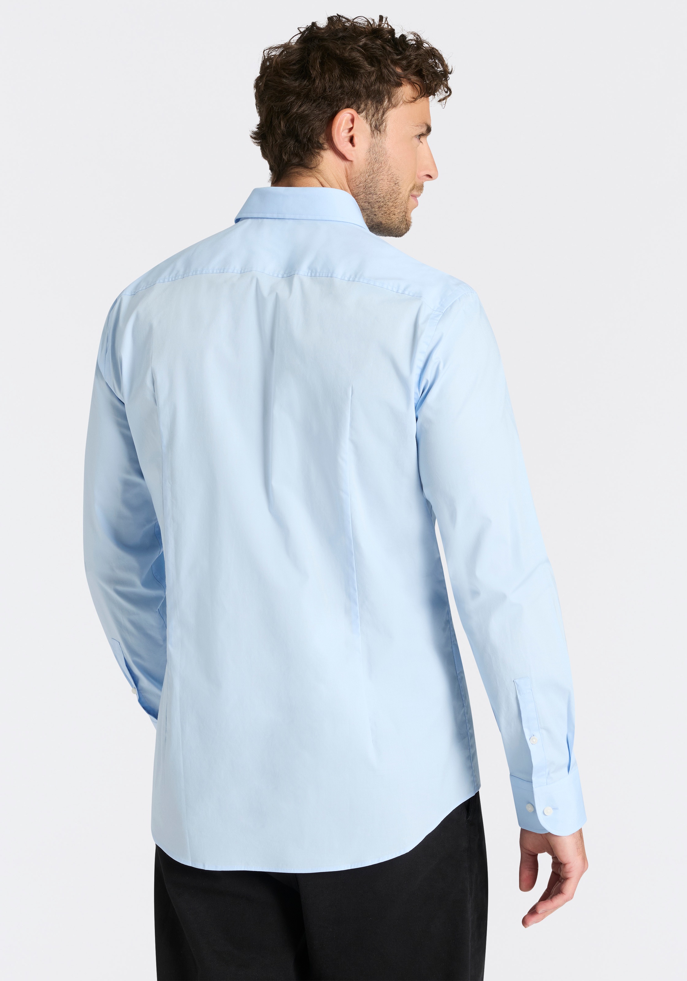 BOSS Businesshemd Kentkragen, Slim-Fit, bügelleichte Qualität günstig online kaufen