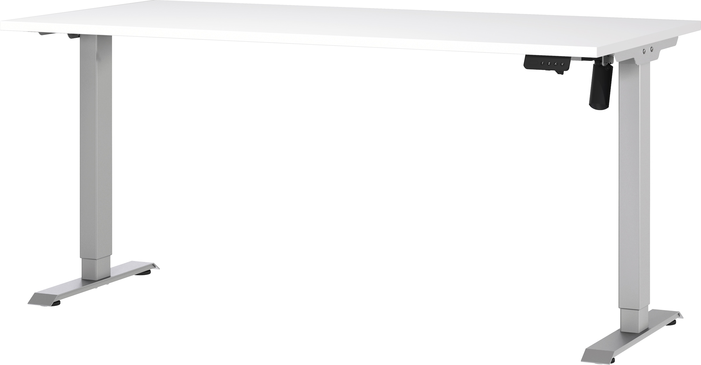 GERMANIA Schreibtisch "Boras, elektrisch höhenverstellbar", Breite 120/140/ günstig online kaufen