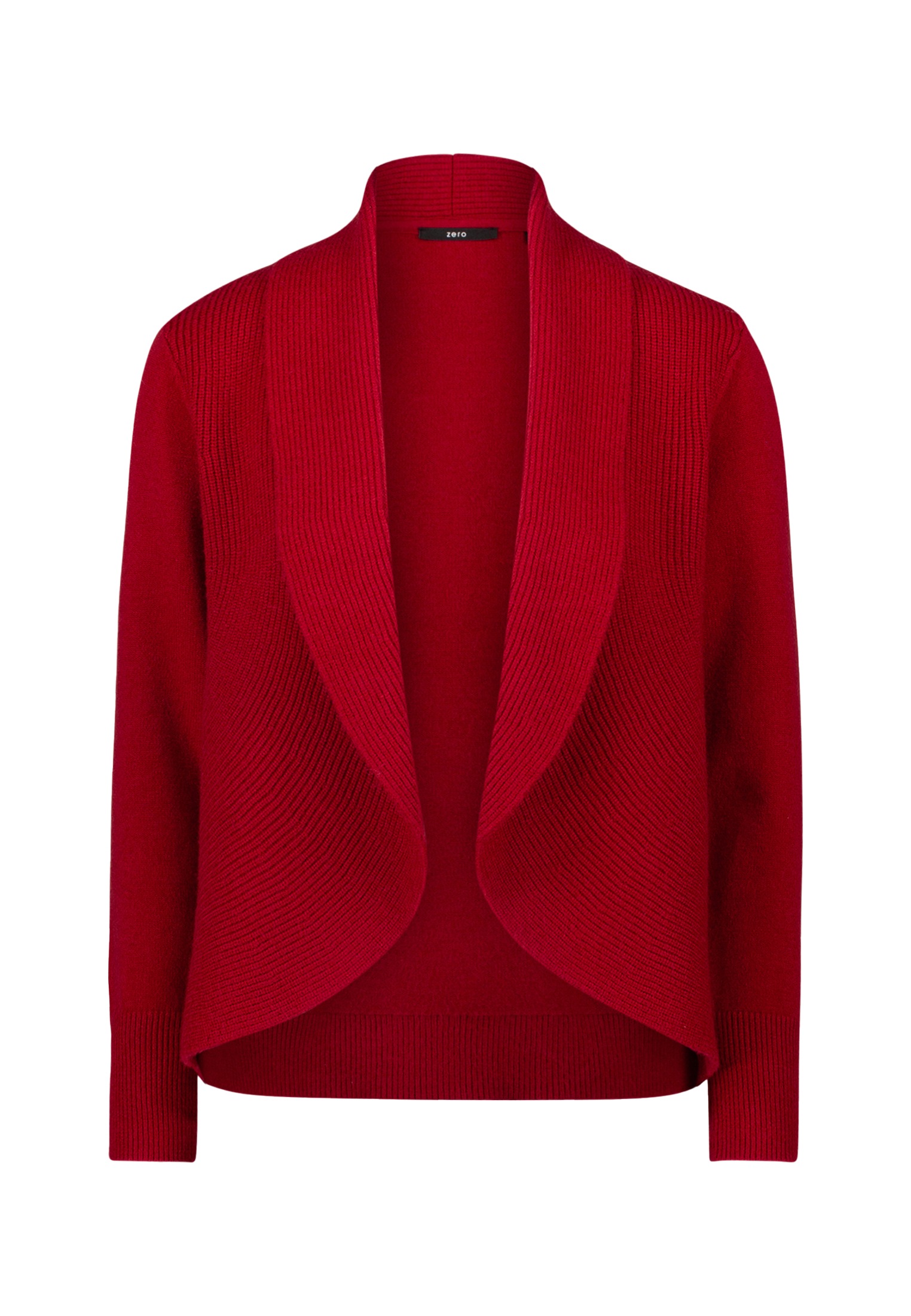 Zero Strickjacke »zero Strickjacke offener Style«, Plain/ohne Details
