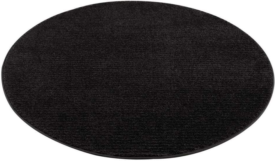 Carpet City Teppich "Friseé-Teppich FANCY900" rund 12 mm Höhe Kurzflor, Ein günstig online kaufen