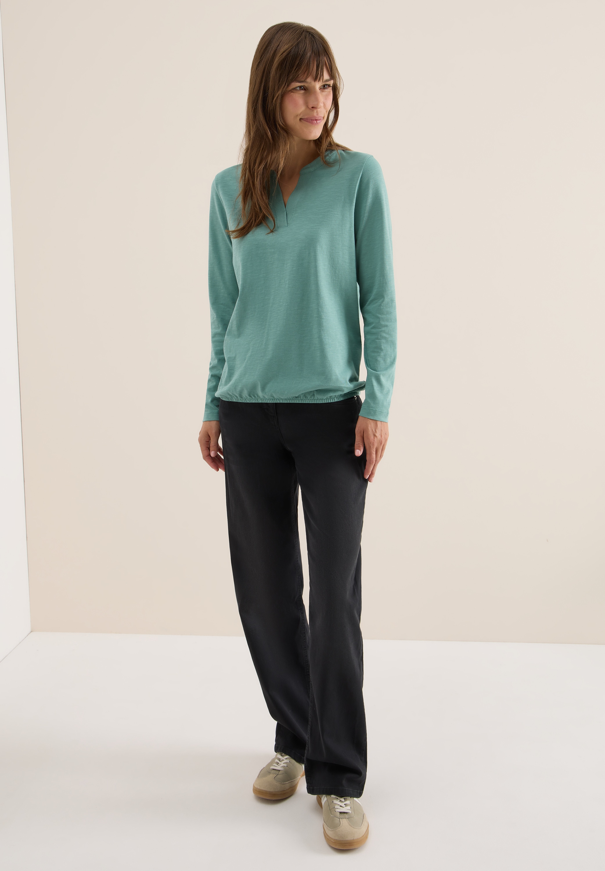 Cecil Langarmshirt, aus reiner Baumwolle