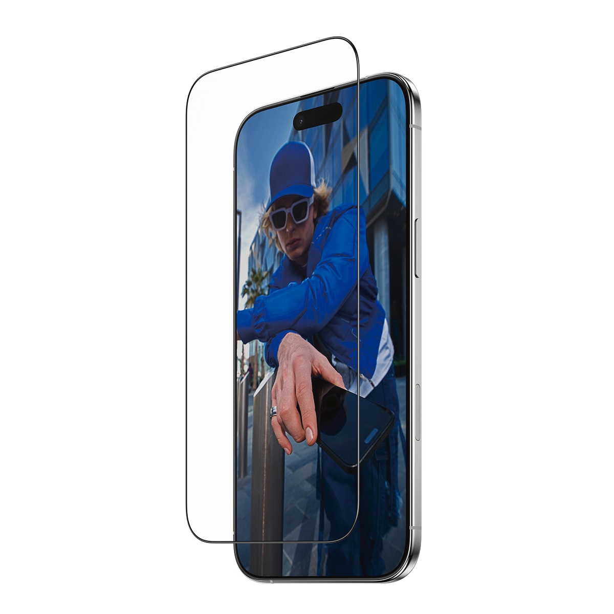 CARE by PanzerGlass Displayschutzglas »Ultra-Wide Fit Screen Protector FASTFIT IN-A-BOX«, für Apple iPhone Air, Displayschutzfolie, Schutzfolie, Bildschirmschutz, kratz- & stoßfest