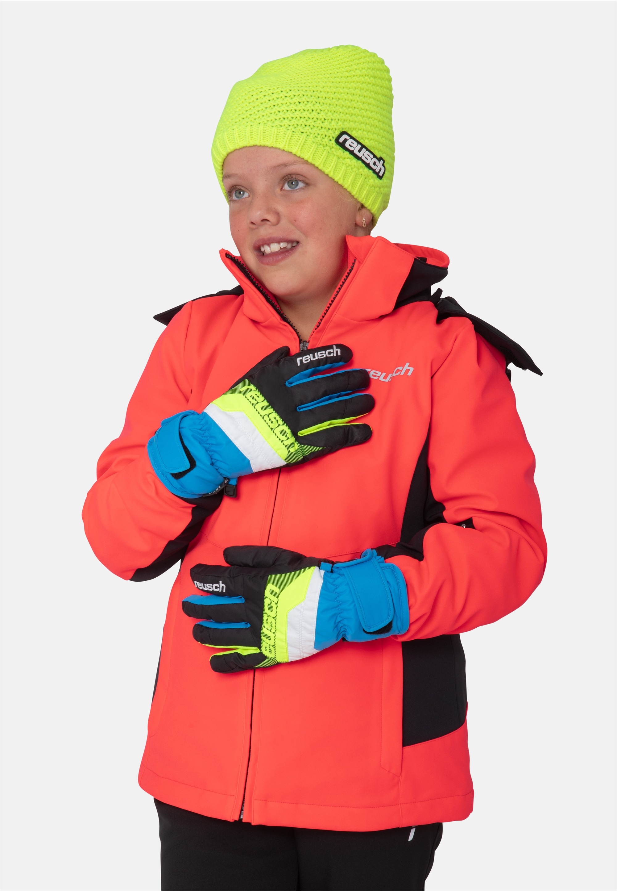 Reusch Skihandschuhe »Dario R-TEX XT Junior«, mit praktischem Klettverschluss