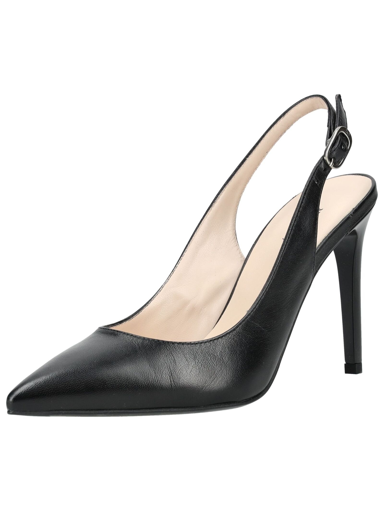High-Heel-Pumps NERO GIARDINI "Nero Giardini Pumps Leder", Damen, Gr. 36, schwarz, Leder, Schuhe