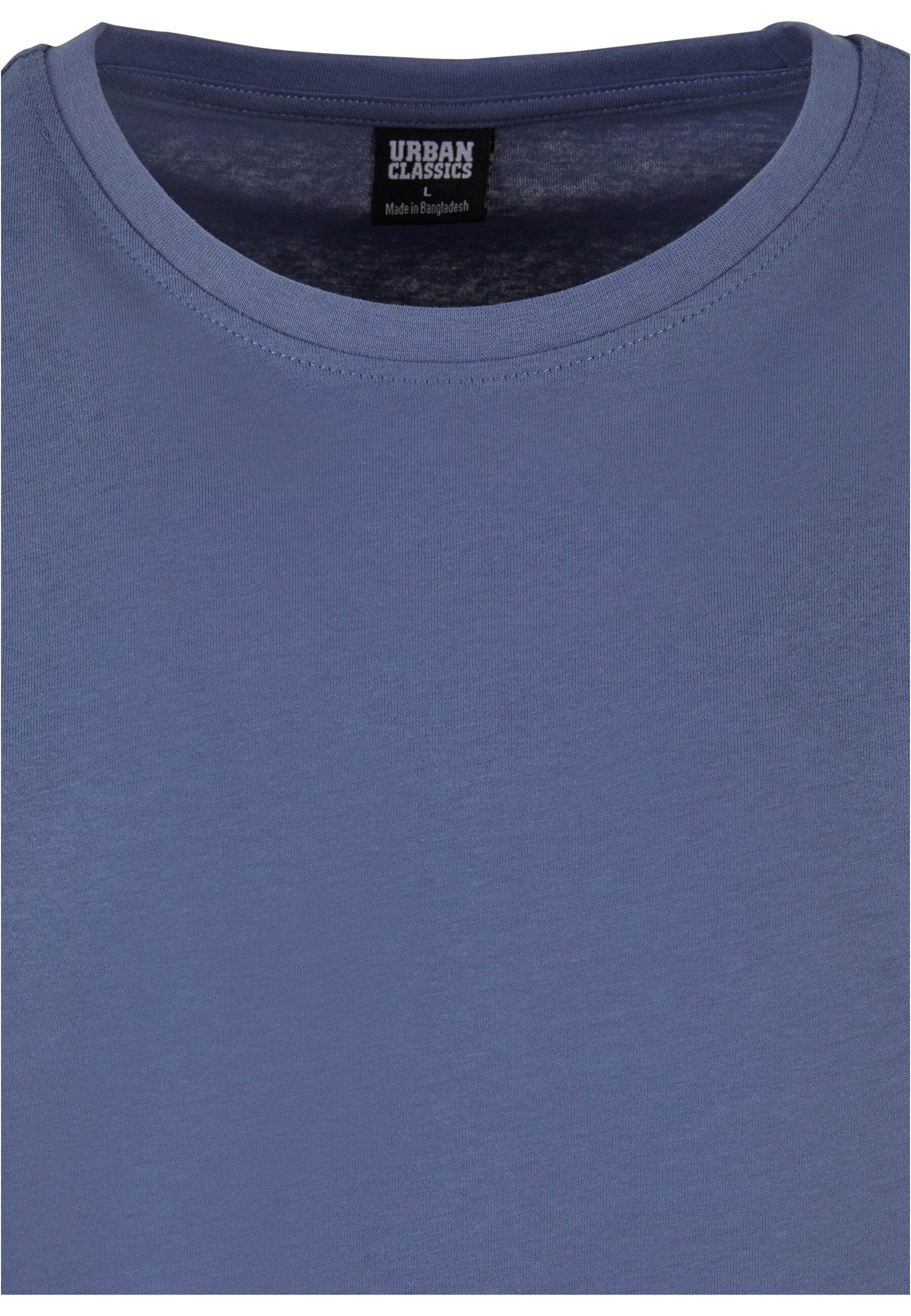 URBAN CLASSICS T-Shirt »Urban Classics Herren Long Shaped Turnup Tee«, (1 tlg.)