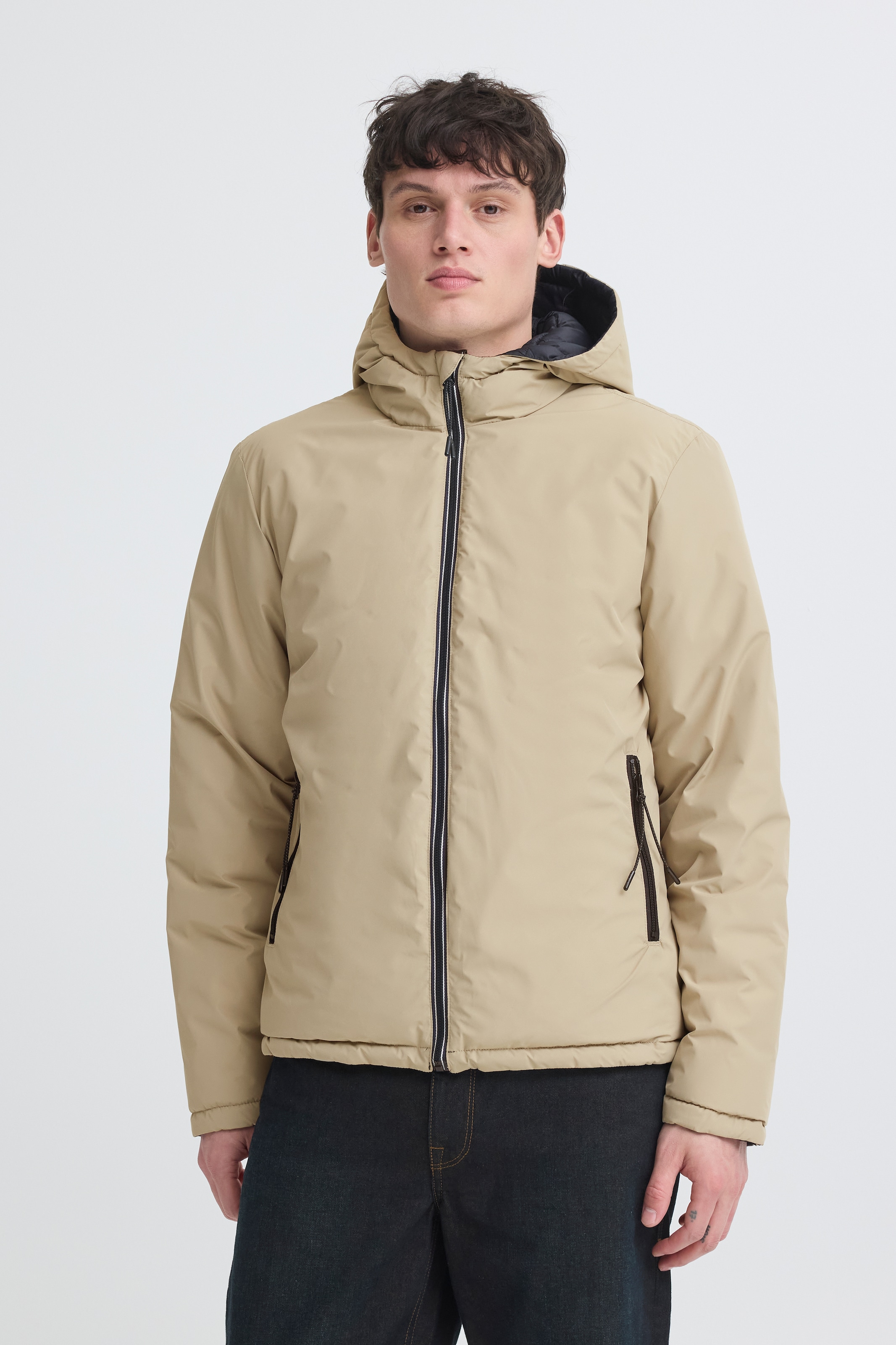 Blend Wendejacke "BHELWAT REVERSIBLE JKT." mit Kapuze Kunstfaser, regular fit