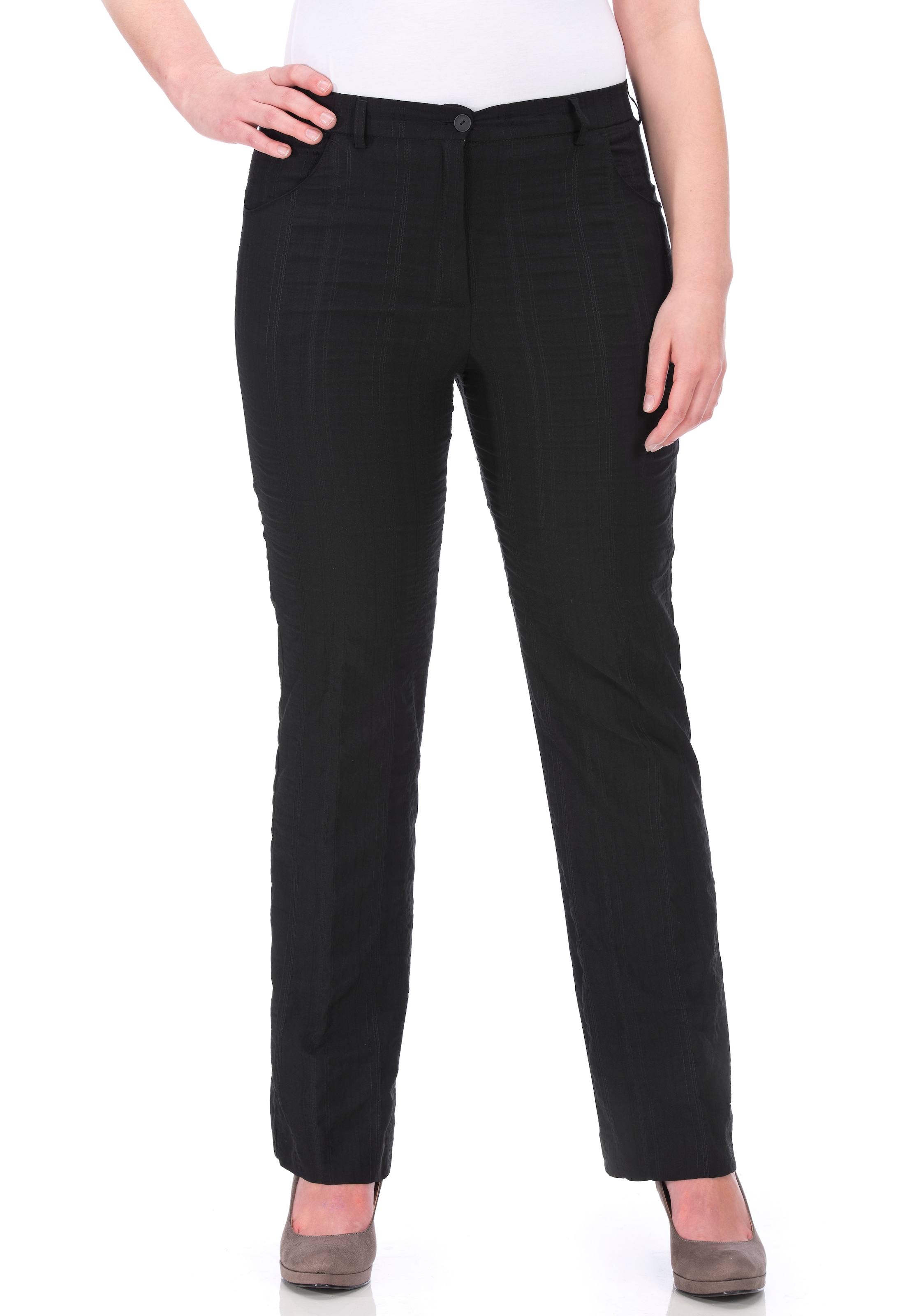 KjBRAND Stoffhose "Bea", Sommerhose optimale Passform in Quer-Stretch günstig online kaufen