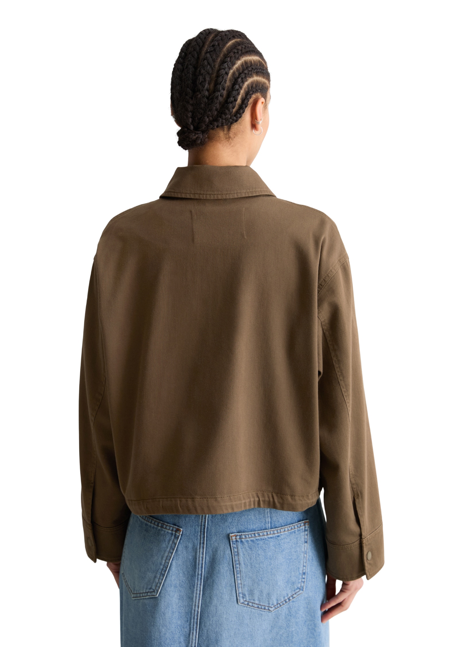 Marc O'Polo DENIM Outdoorjacke »aus Organic-Cotton-Lyocell-Stretch«