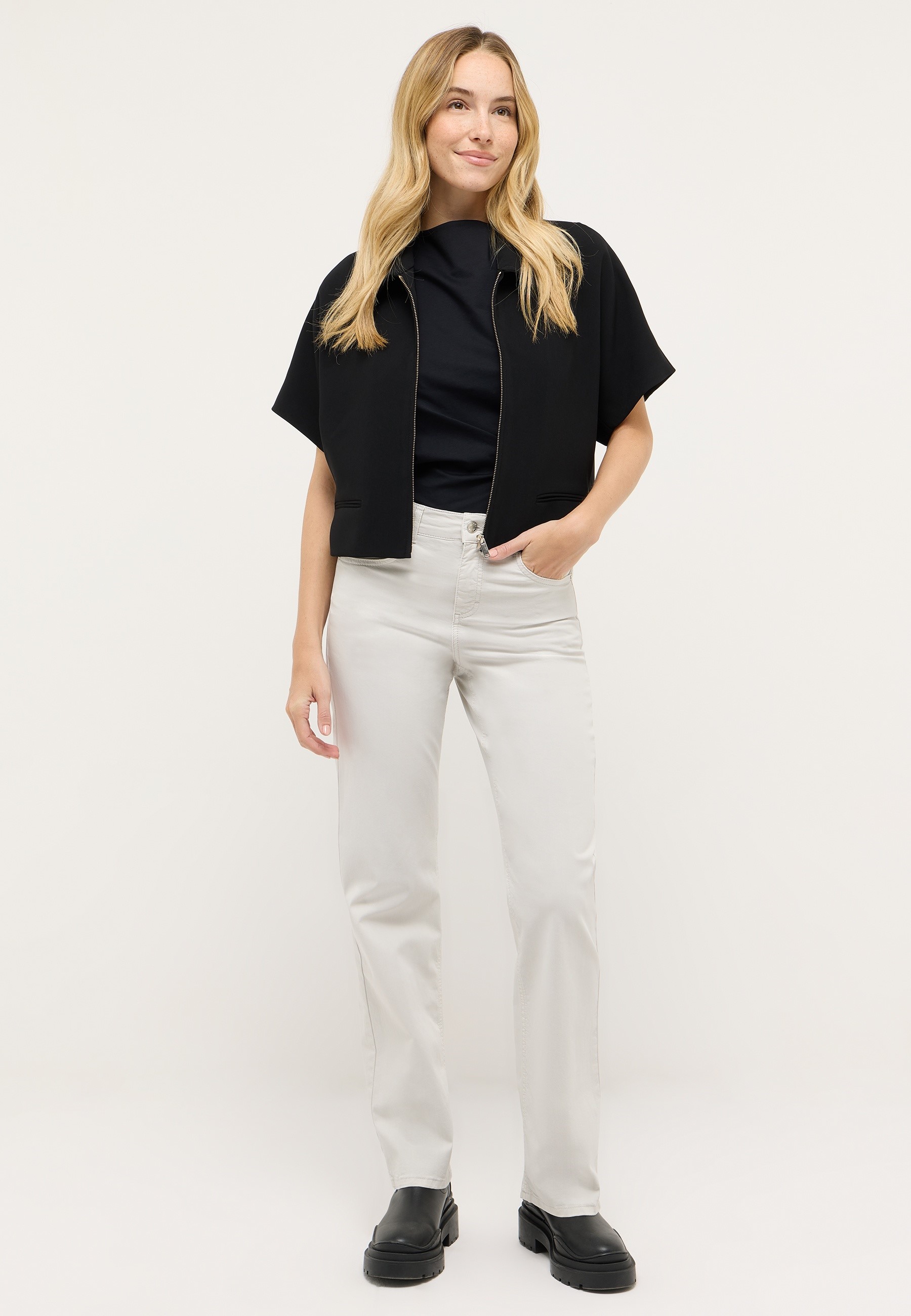 Thumbnail - ANGELS 5-Pocket-Jeans "Style Straight Lara" mit Stretch