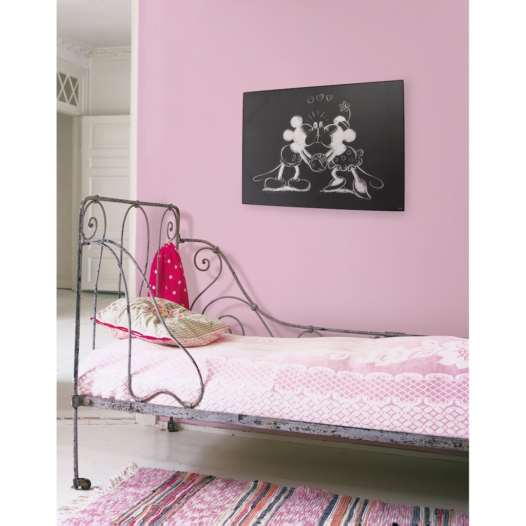 Art for the home Leinwandbild »MICKEY KISSING«