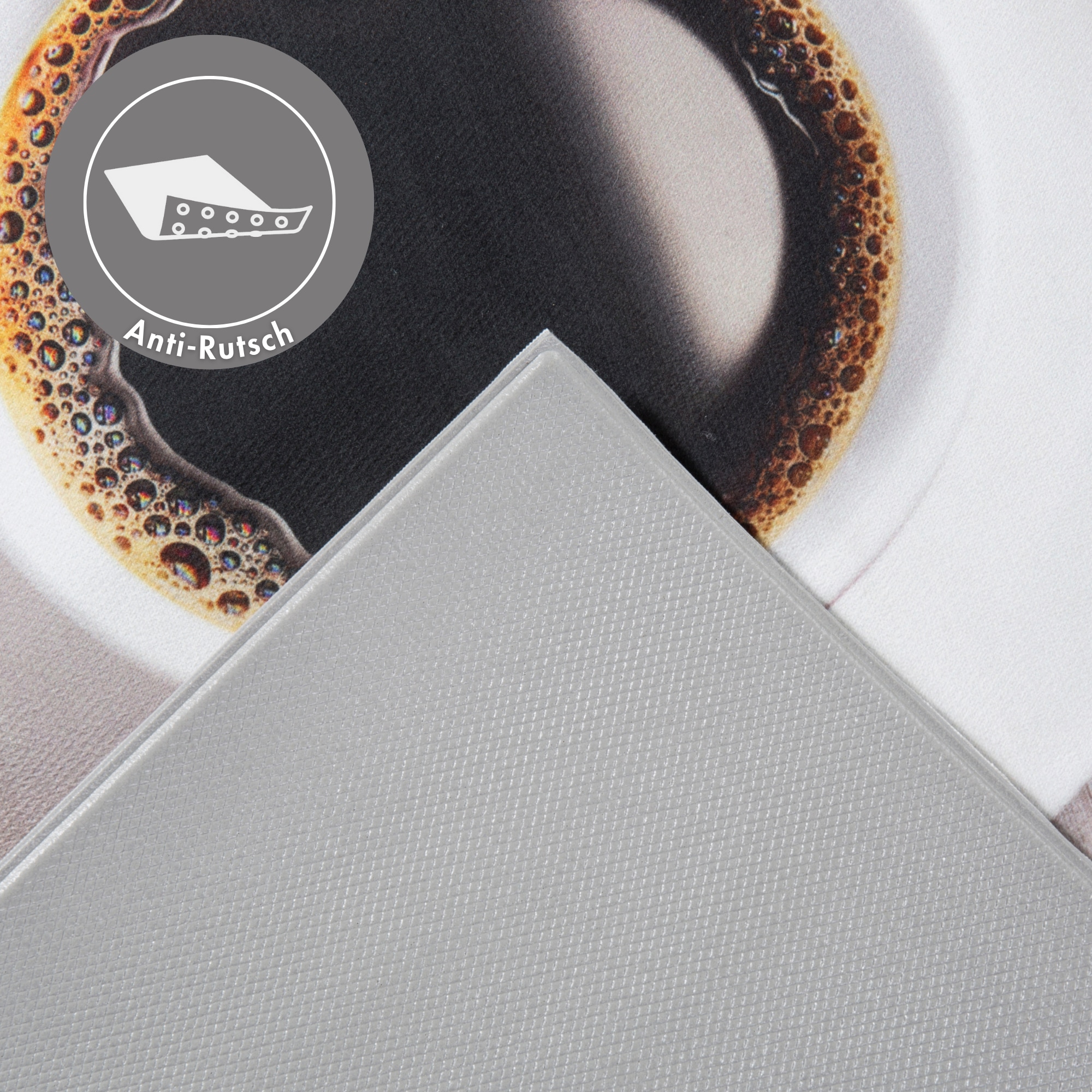 Andiamo Läufer »Kitchen« rechteckig 3 mm Höhe Vinyl-Küchenläufer, moderne Küchenmotive, Pasta, Gewürze, Kaffee