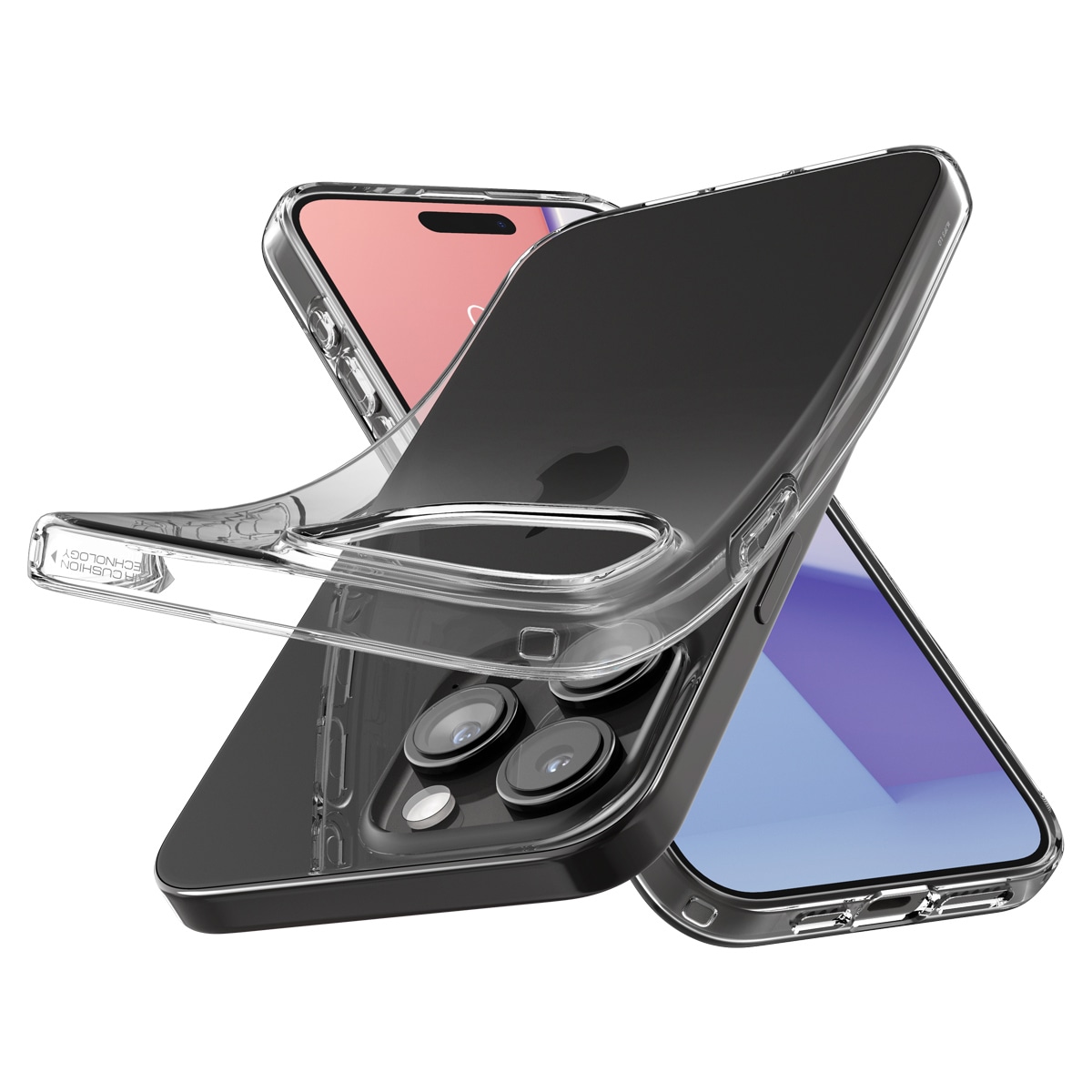 Spigen Backcover »Spigen Liquid Crystal for iPhone 15 Pro Max«, Apple iPhone 15 Pro Max
