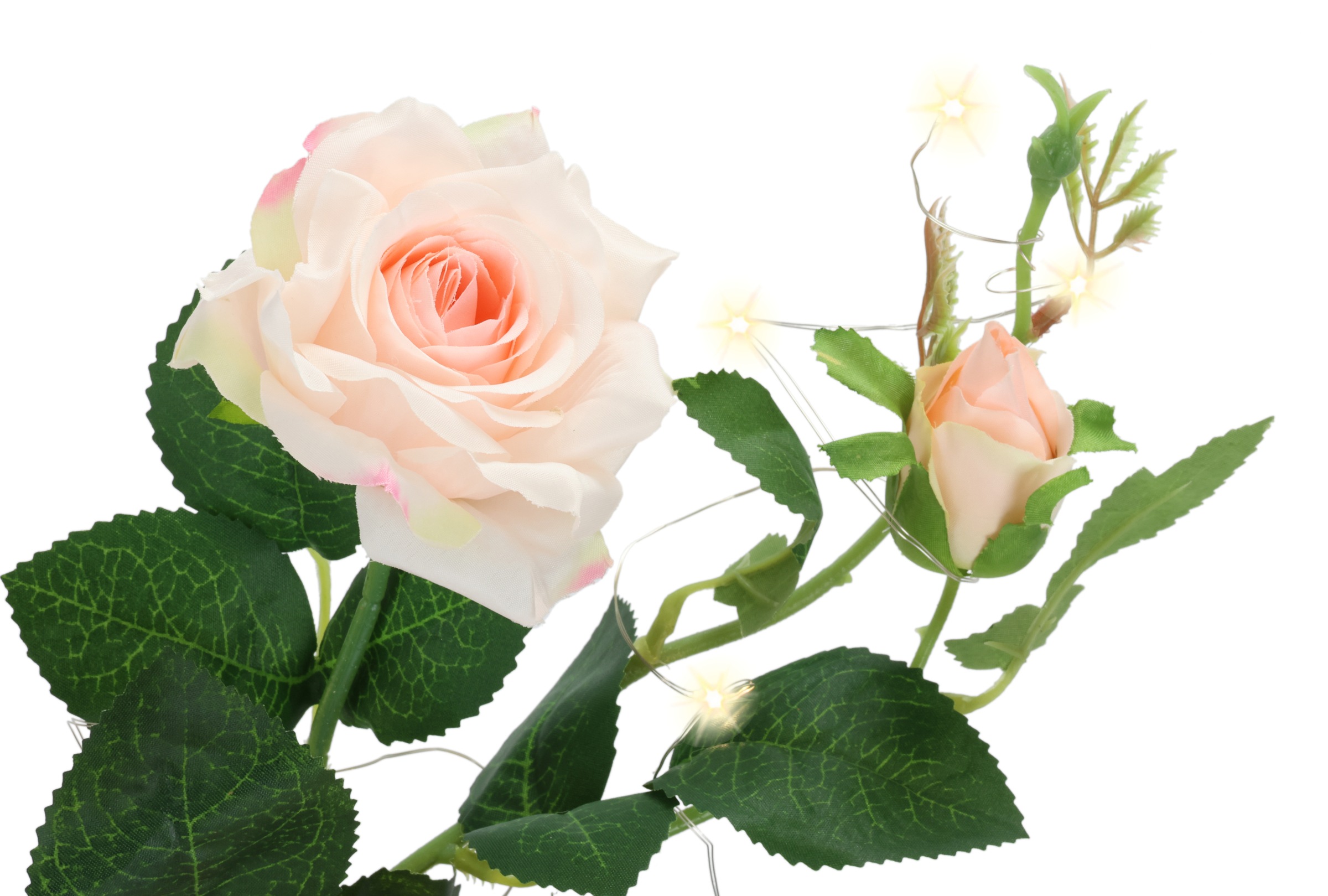 I.GE.A. Kunstblume »Arrangement 'Rosen' in Vase«, In Keramikvase Blumengesteck Mittelstücke Hochzeitsdeko Deko Tischdeko