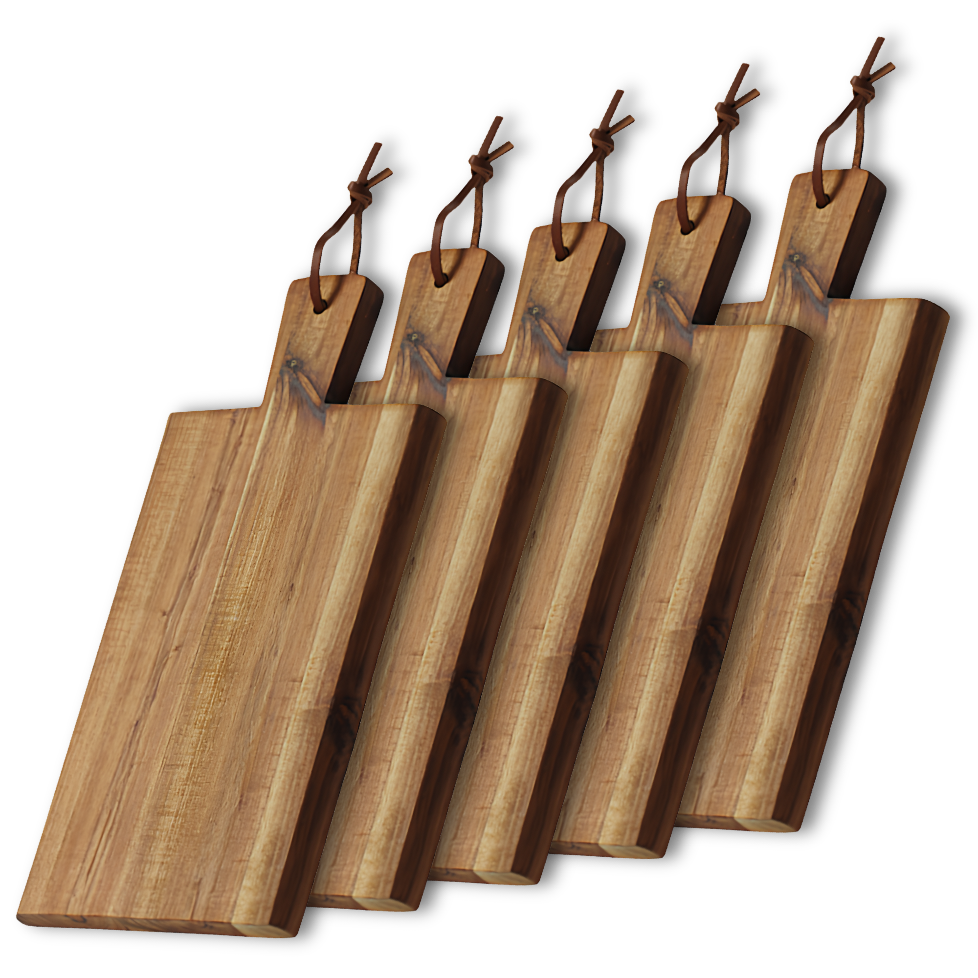 KESPER® Servierbrett »Schneidbrett, Akazie, FSC« 5er Set