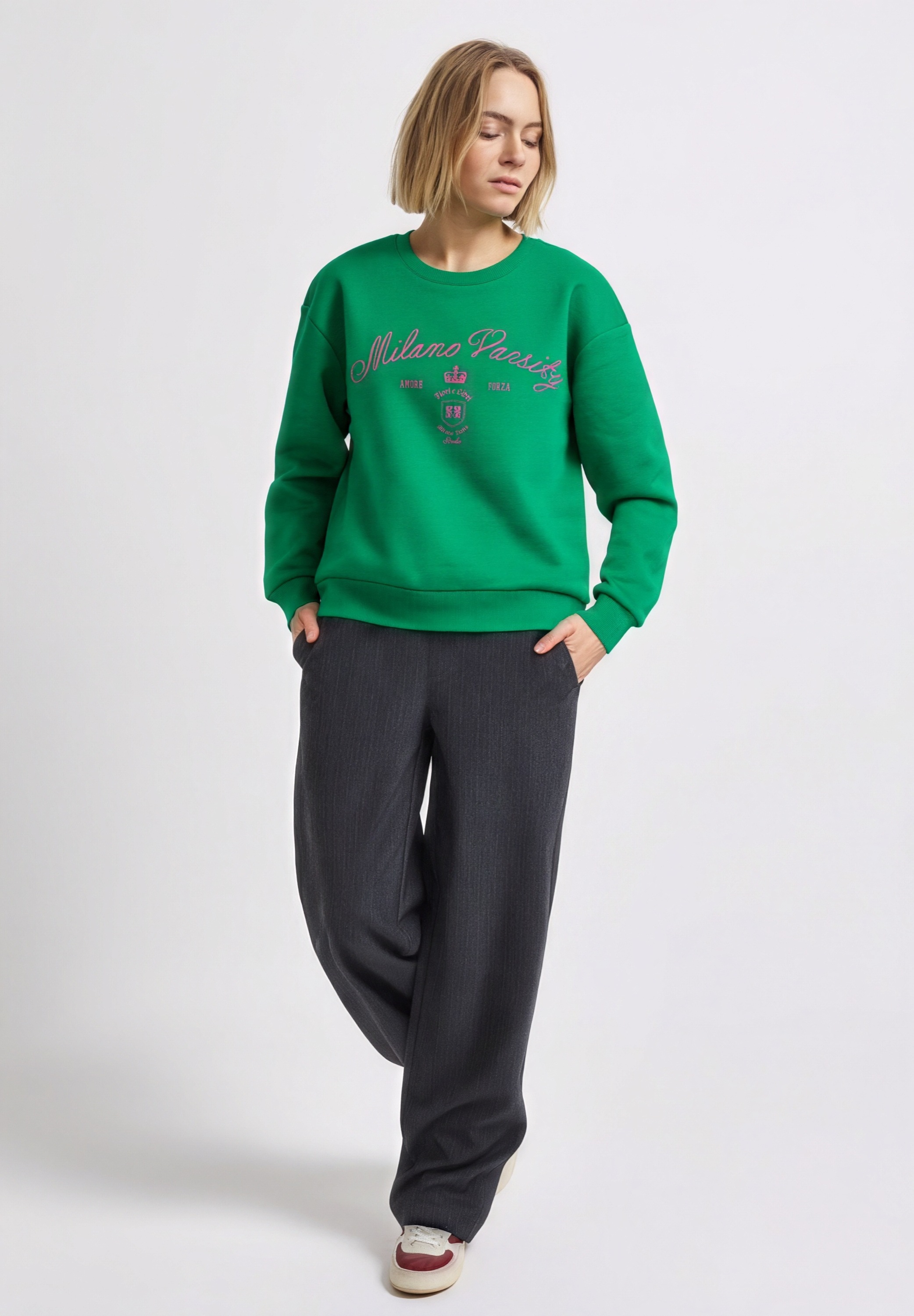 STREET ONE STUDIO Sweatshirt , mit Wording
