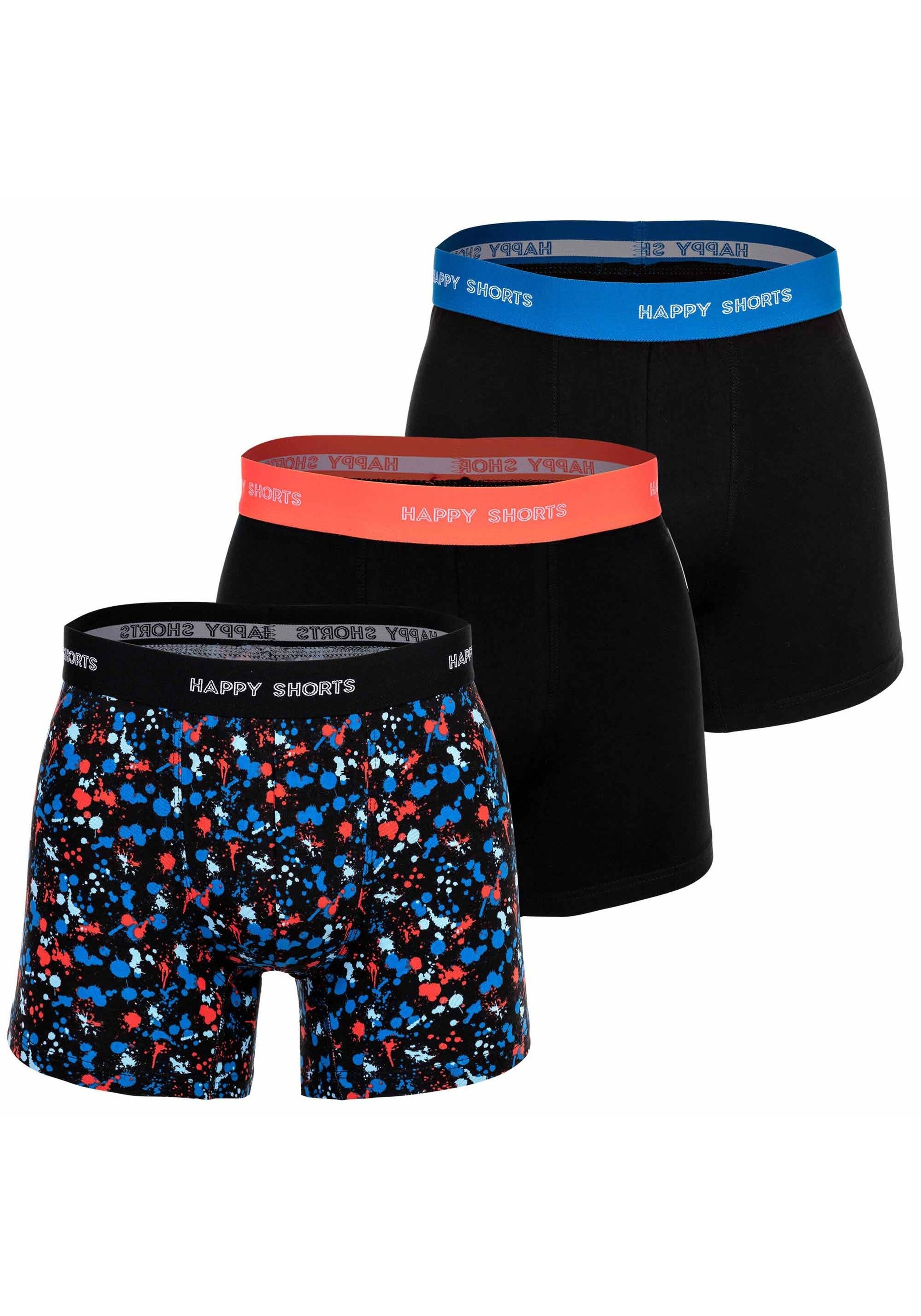 HAPPY SHORTS Boxershorts "Boxershort 3er Pack" günstig online kaufen