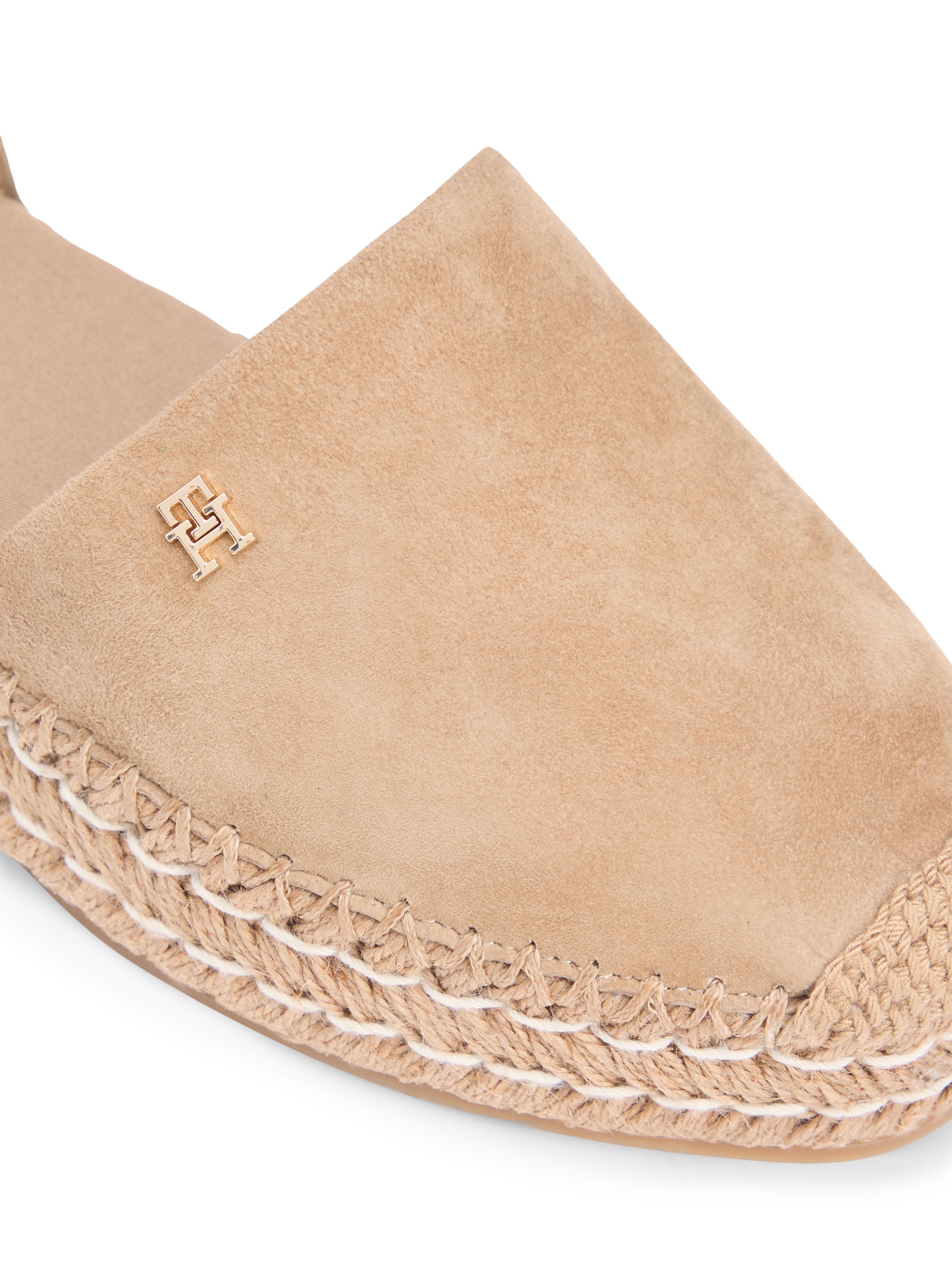 Tommy Hilfiger Riemchenballerina "TH PLATFORM ESPAD SUEDE STRAP" Sommerschu günstig online kaufen