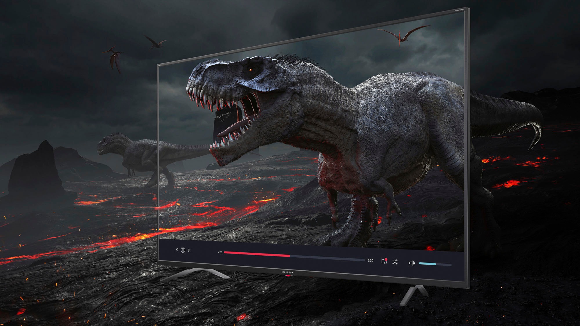 Sharp LED-Fernseher »4T-C50FNx«, 4K Ultra HD, Android TV-Smart-TV