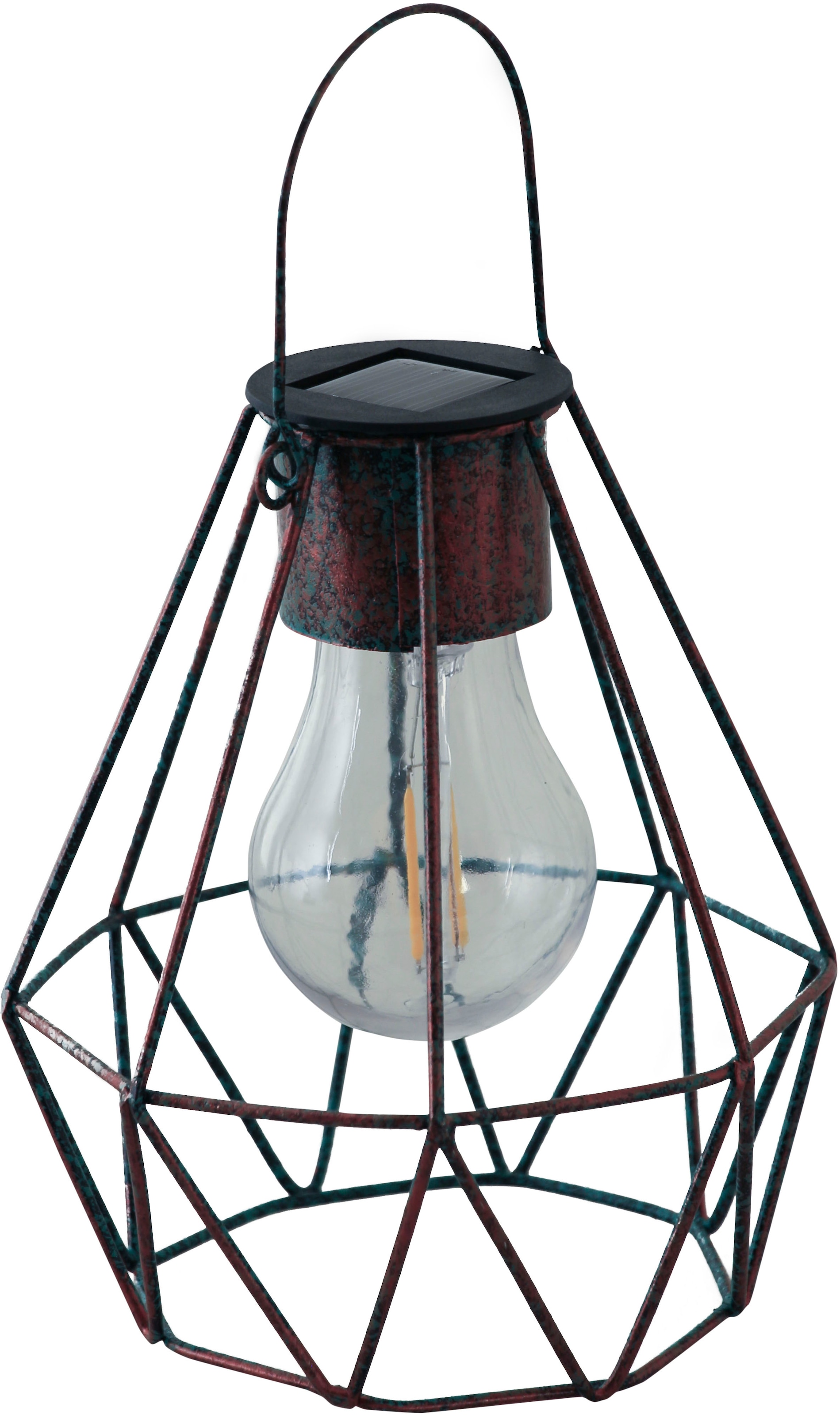 LUXFORM Hängeleuchte "Solar-Hängeleuchte - Düsseldorf - LED", 1 Stk., grün, Wohnzimmer, Leuchten, Dekorative Pendelleuchte