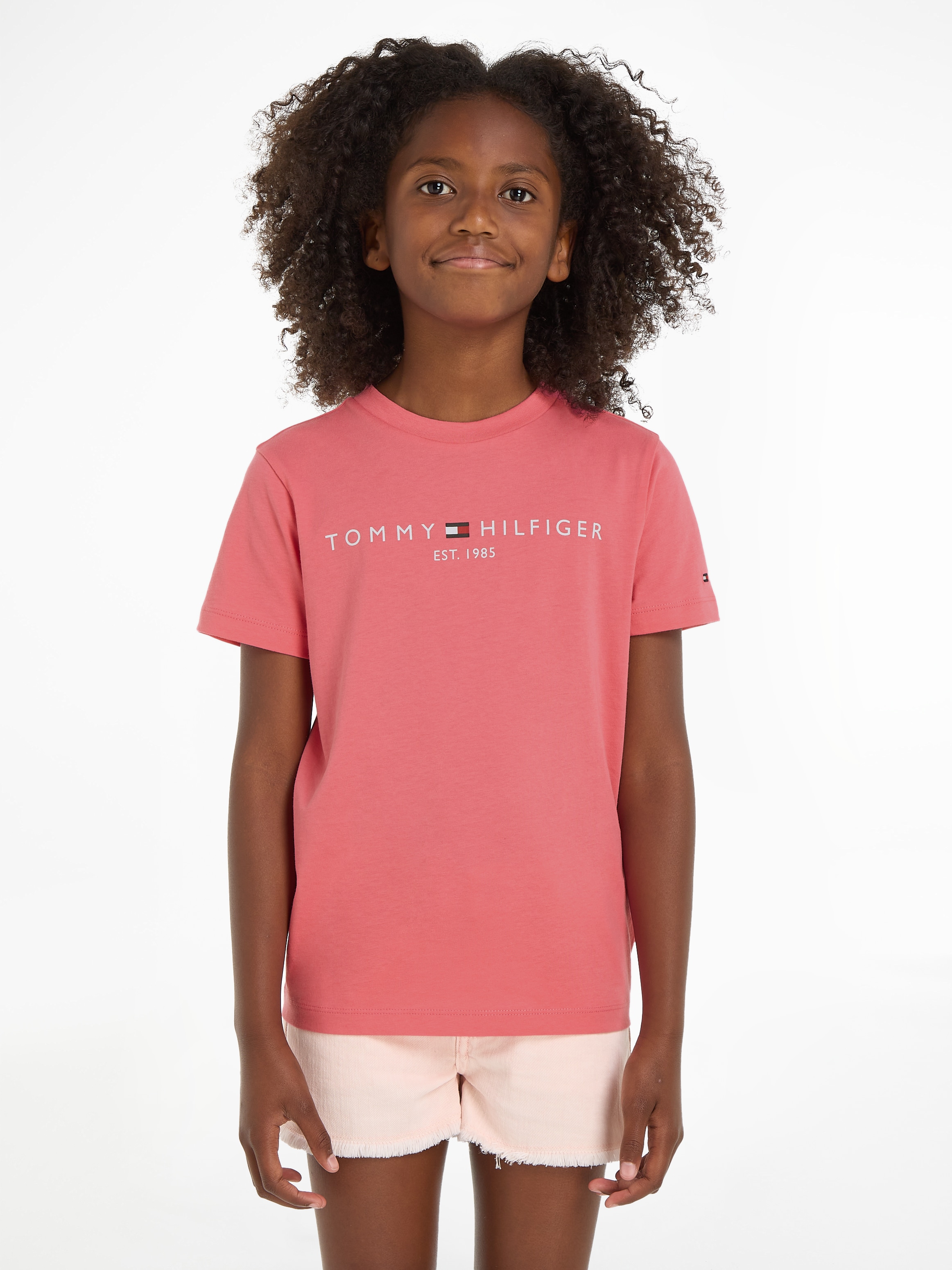 Tommy Hilfiger T-Shirt bestellen | BAUR »U mit ESSENTIAL Rundhalsausschnitt TEE S/S«