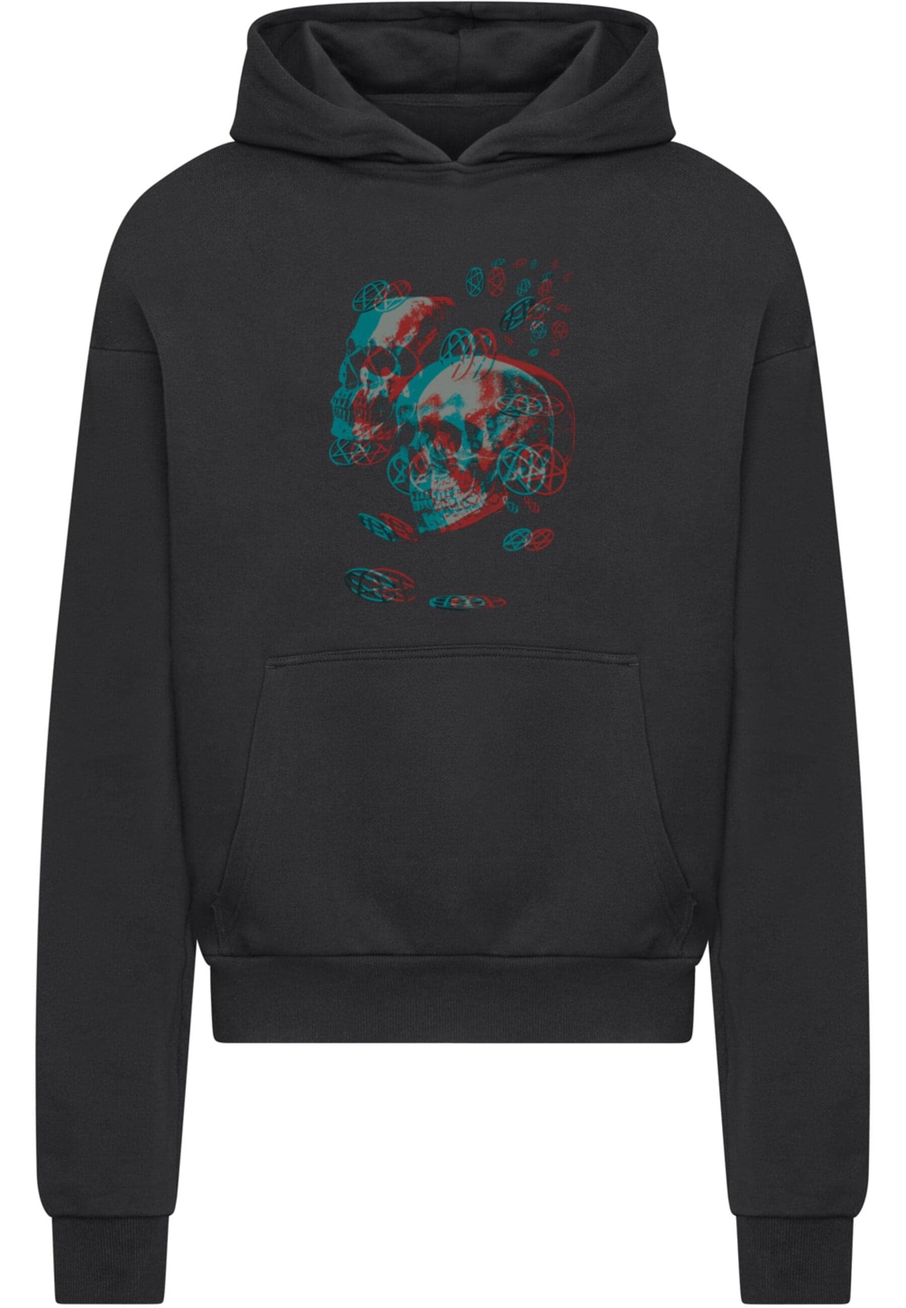 Merchcode Kapuzensweatshirt "Merchcode HIM - 3D Skulls and heartagrams Ultr günstig online kaufen