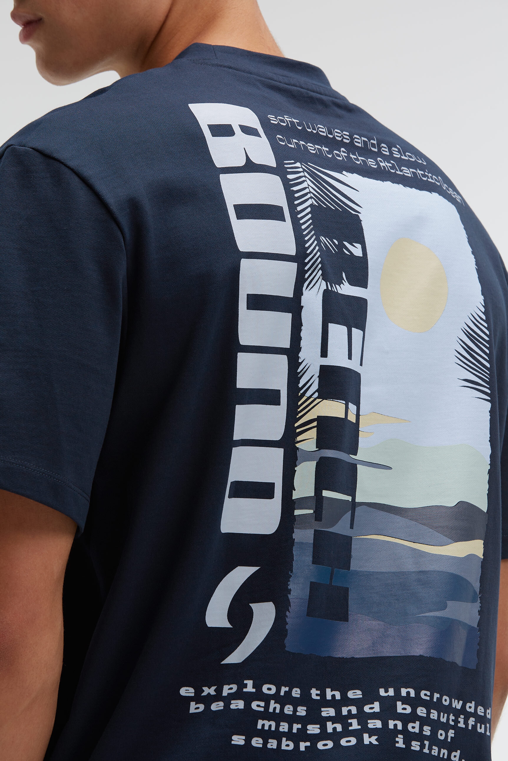 CAMP DAVID Rundhalsshirt aus Baumwolle