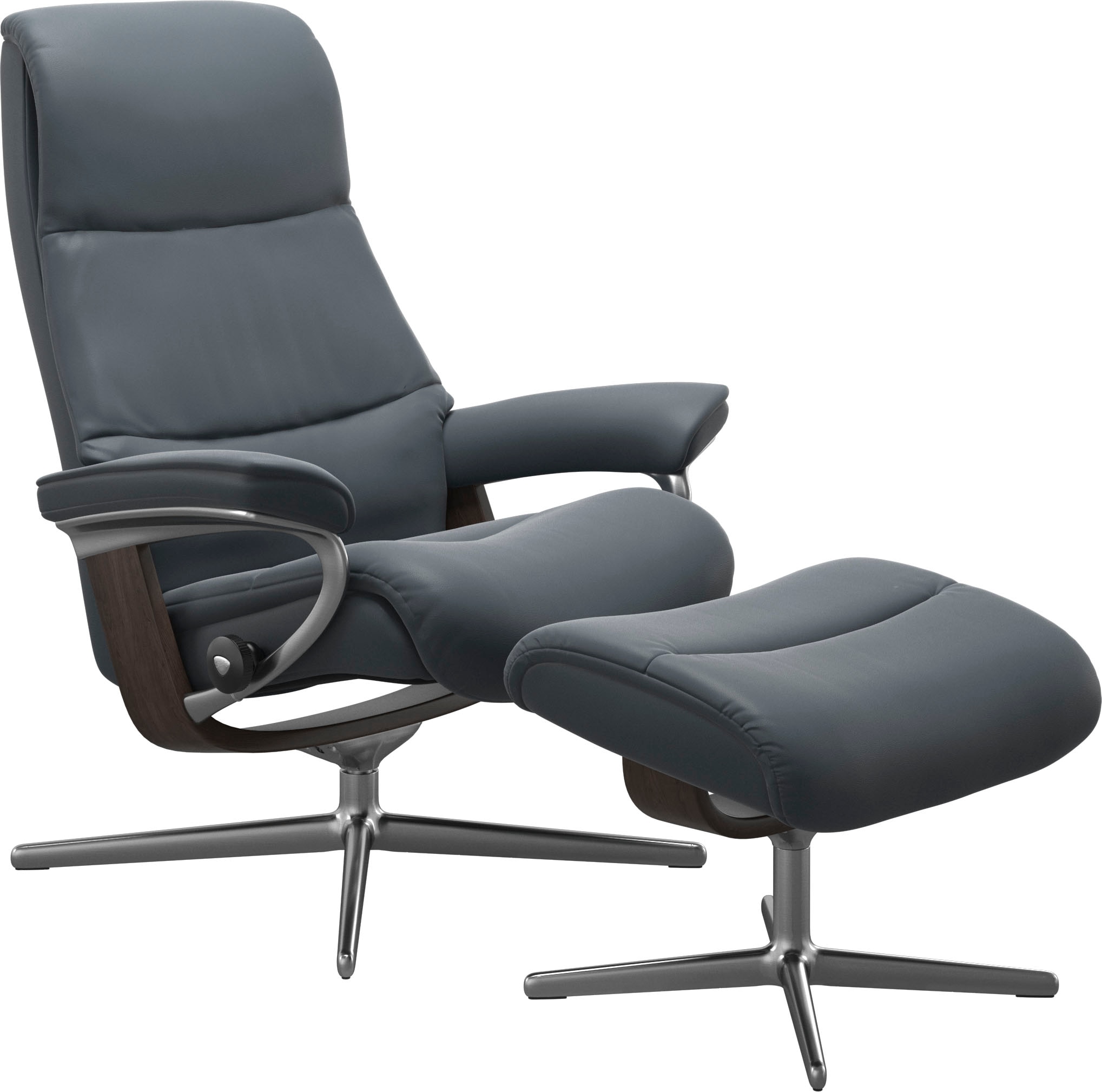 Stressless Relaxsessel "View", mit Cross Base, Größe S, M & L, Holzakzent W günstig online kaufen