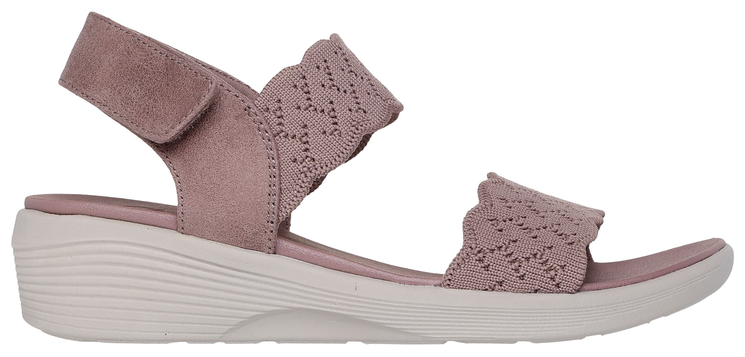 Skechers Keilsandalette »ARYA-ON THE RISE«, Plateausandale, Klettschuh mit Luxe Foam