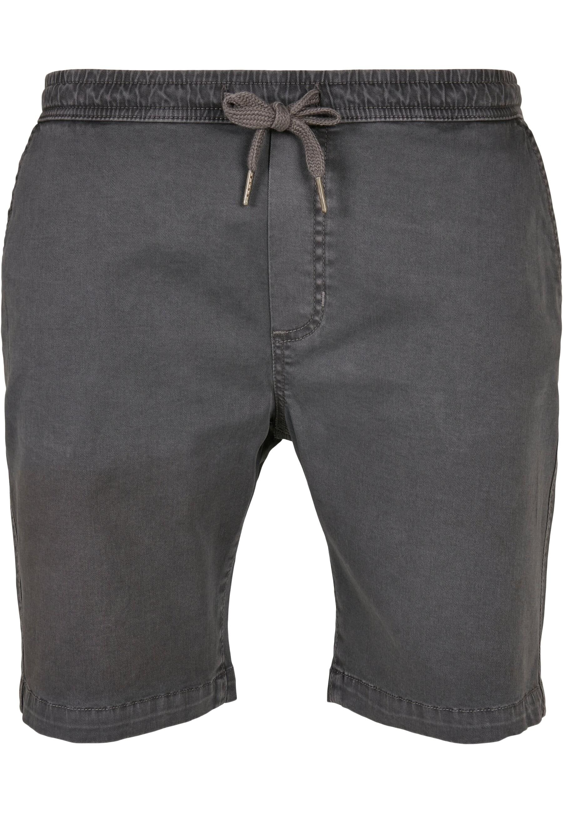 URBAN CLASSICS Stoffhose "Urban Classics Herren Stretch Twill Joggshorts", (1 tlg.)