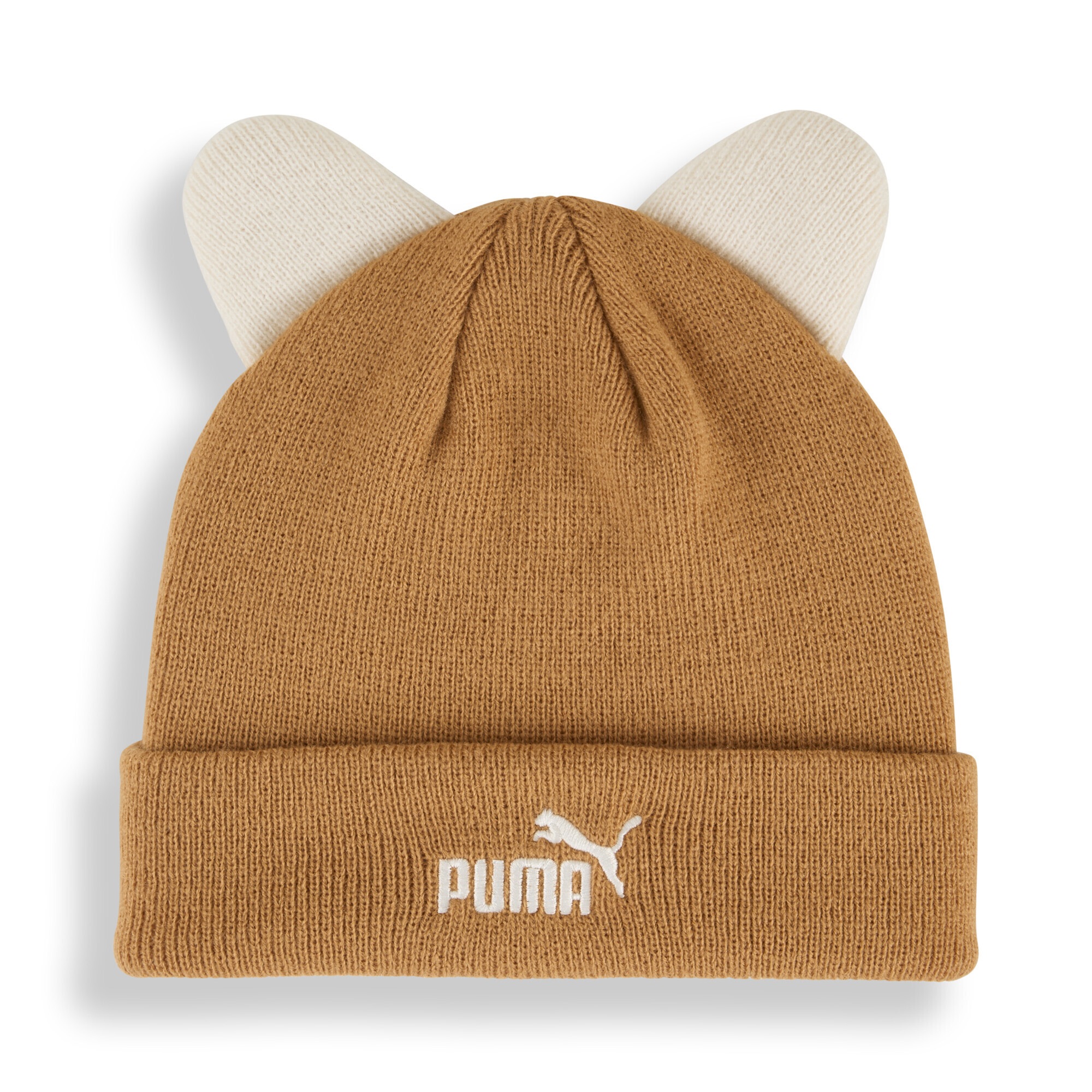 PUMA Jungen Beanie "Animal Beanie Kinder", braun, Gr. 2, Obermaterial: 100% Polyacryl; Futter: 100% Polyacryl, Mützen