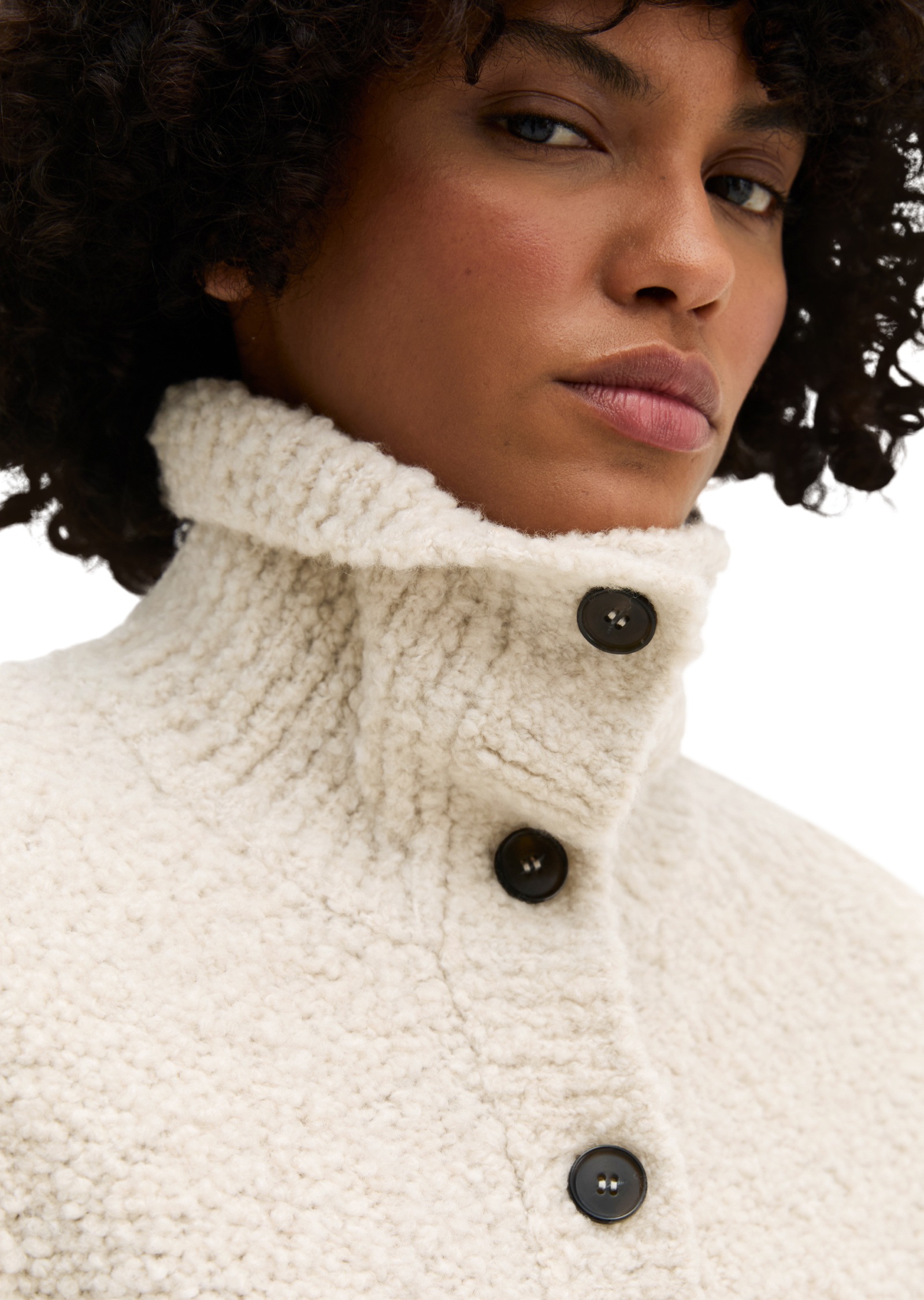 Marc O'Polo Strickweste »aus Bouclé-Garn«