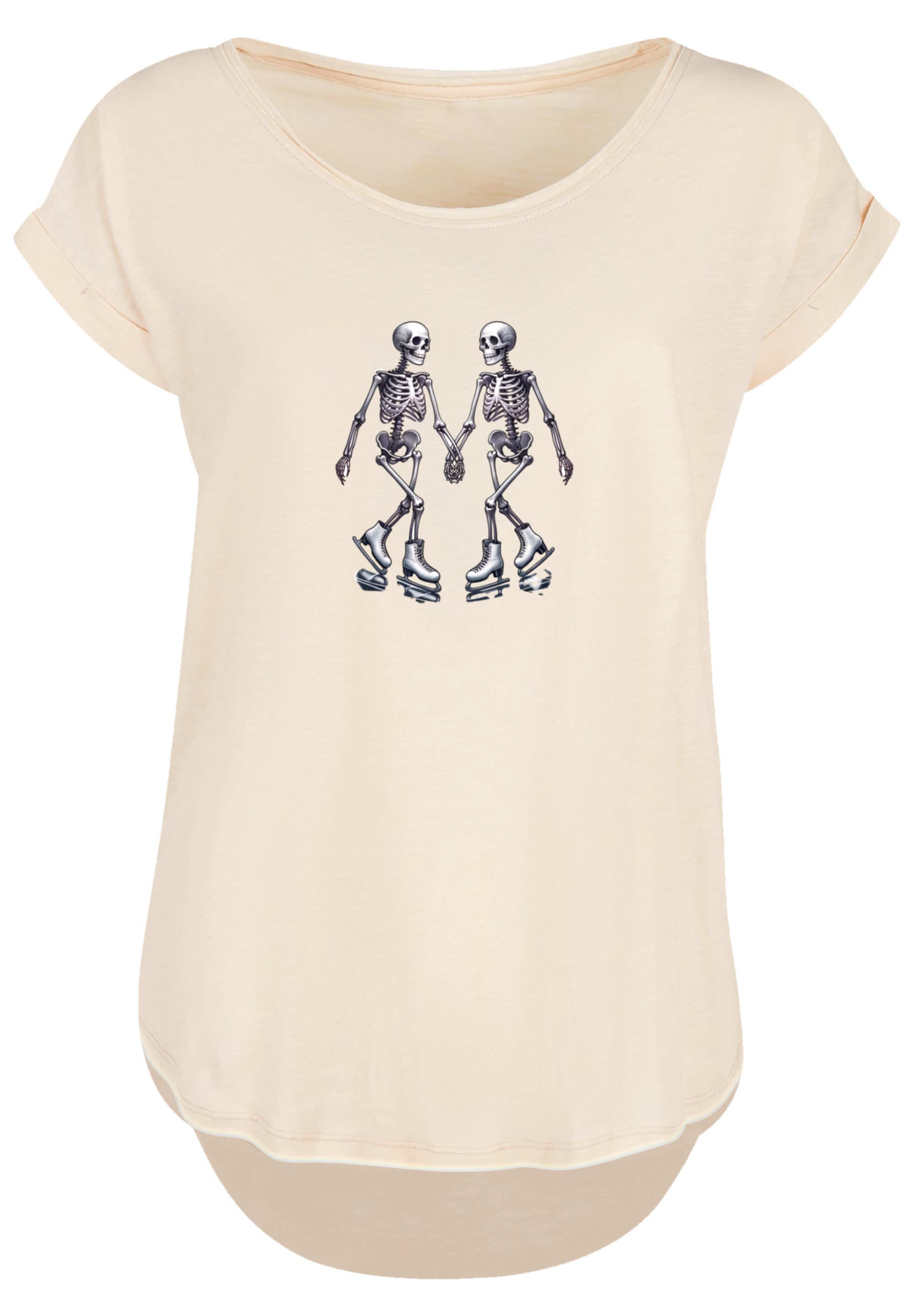 F4NT4STIC »Skelettpaar Eislaufen Valentinstagsgeschenk« Premium Qualität