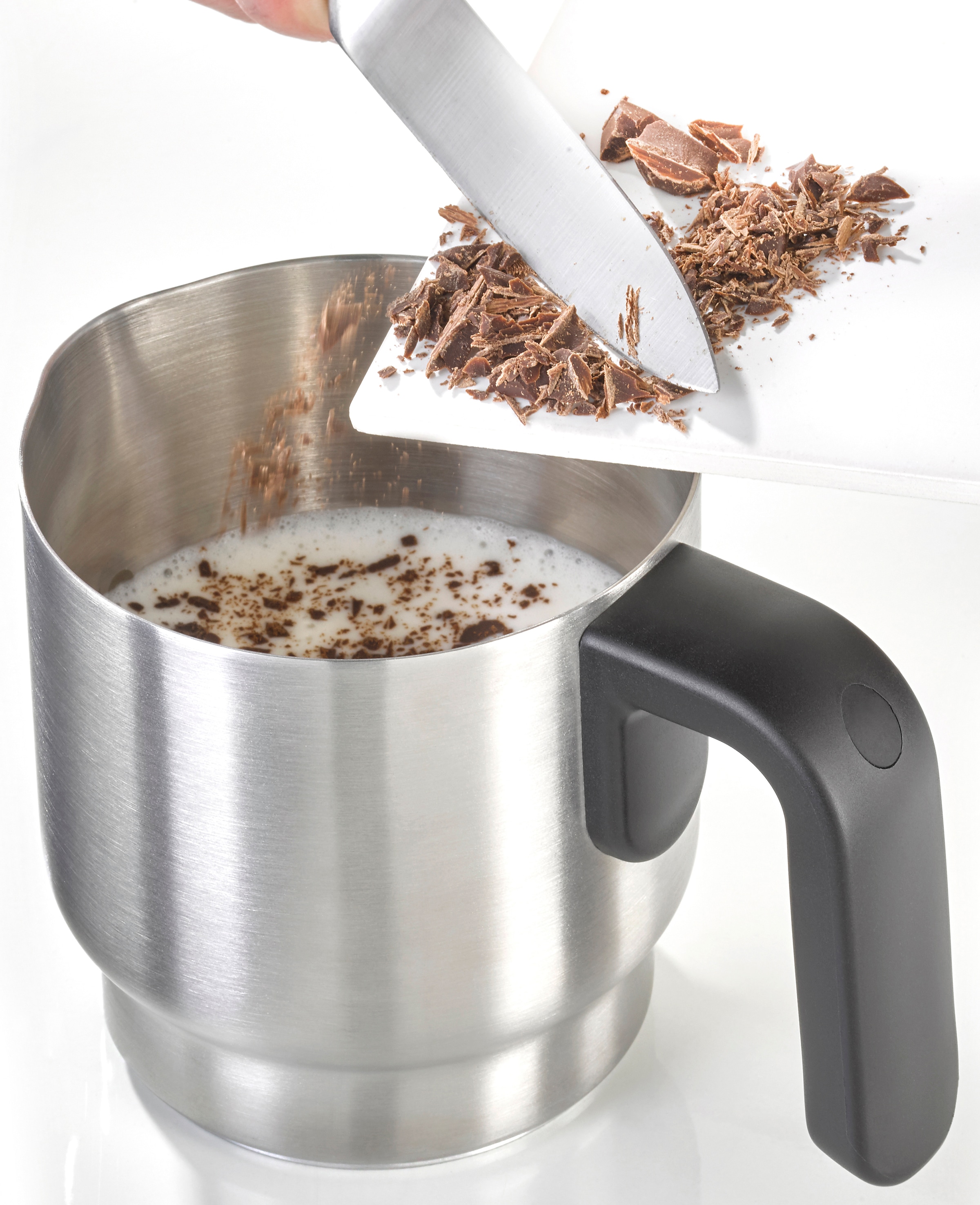 Caso Milchaufschäumer »1665 Crema & Choco Black«, 500 W