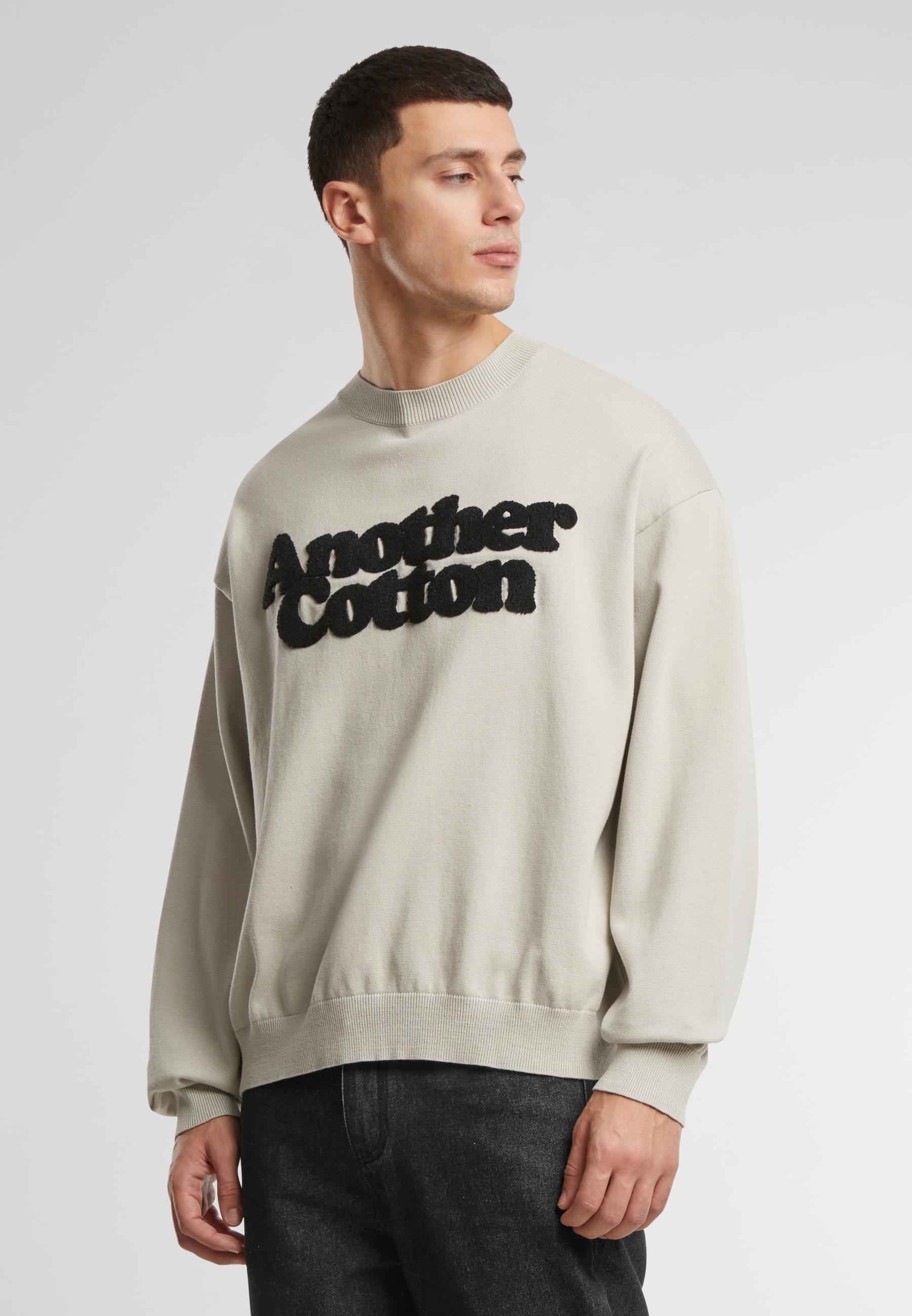 Another Cotton Lab Rundhalspullover »Another Cotton Lab Another Chenille Oversize Knit Sweatshirt«, (1 tlg.)