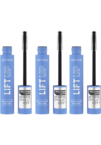 Mascara »LIFT UP Volume & Lift Waterproof«, (Set, 3 tlg.)