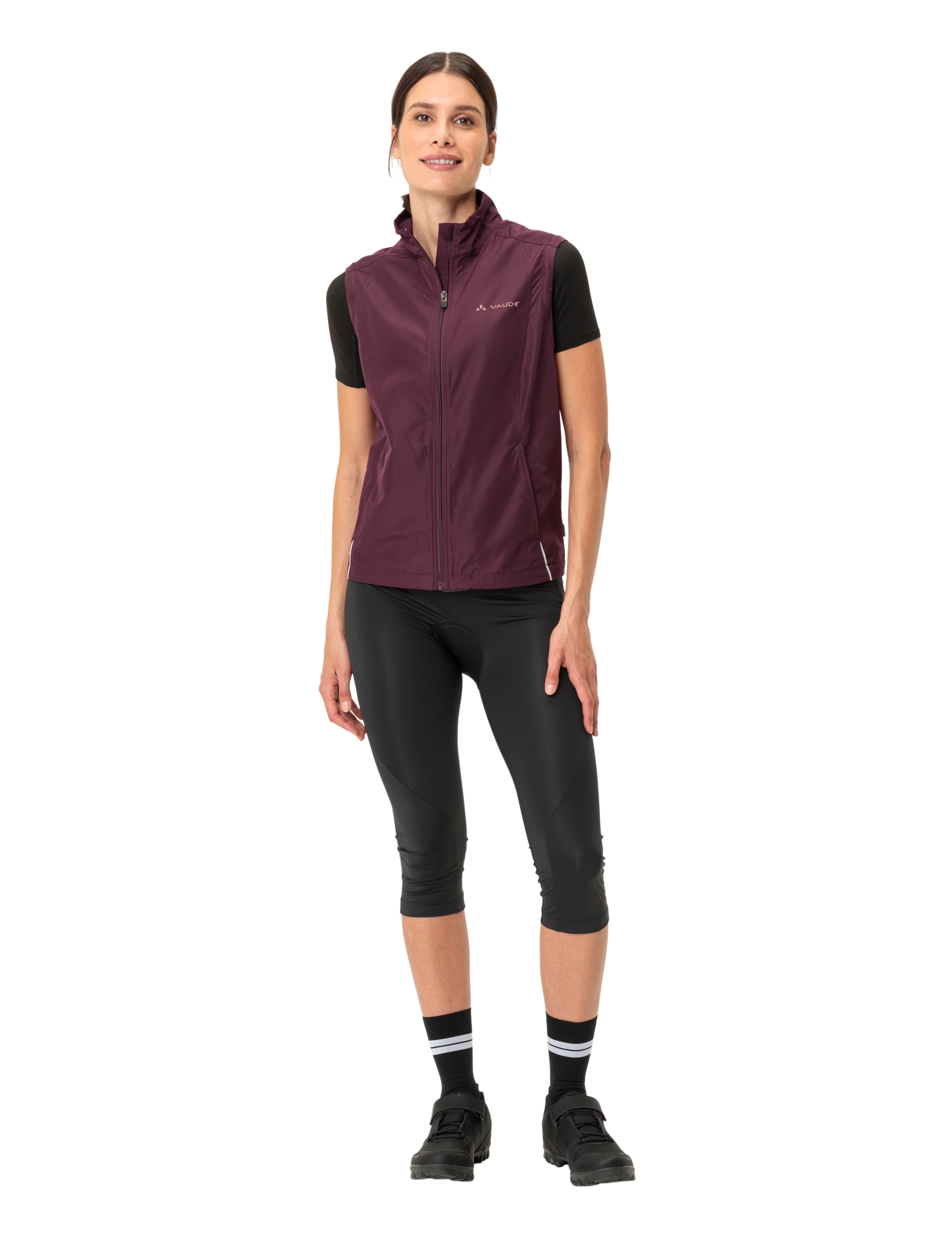 VAUDE Fahrradjacke »WOMEN'S DUNDEE CLASSIC ZO JACKET«, Windabweisend & Wasserabweisend & Atmungsaktiv
