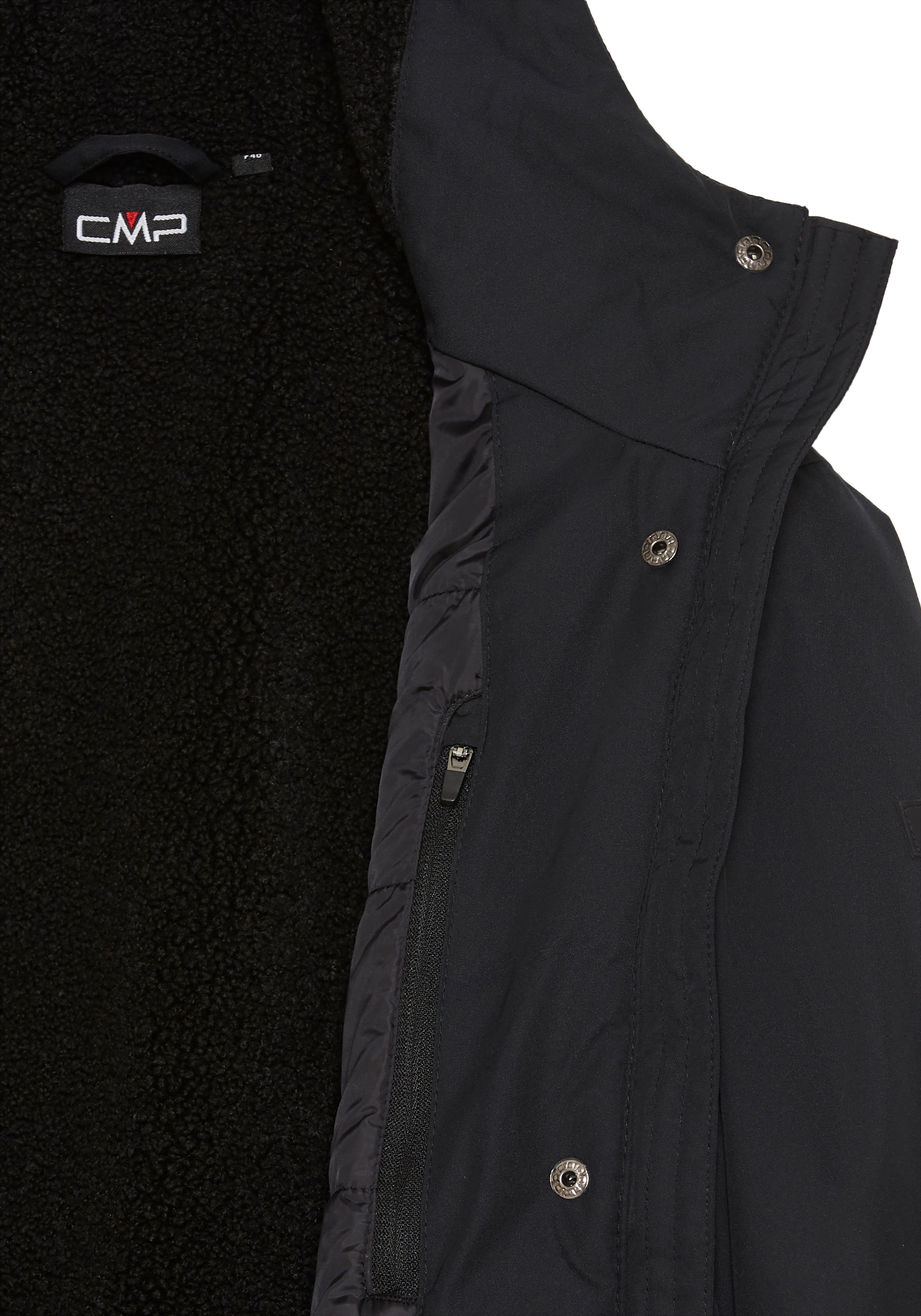 CMP Parka »WOMAN PARKA FIX HOOD«, mit Kapuze