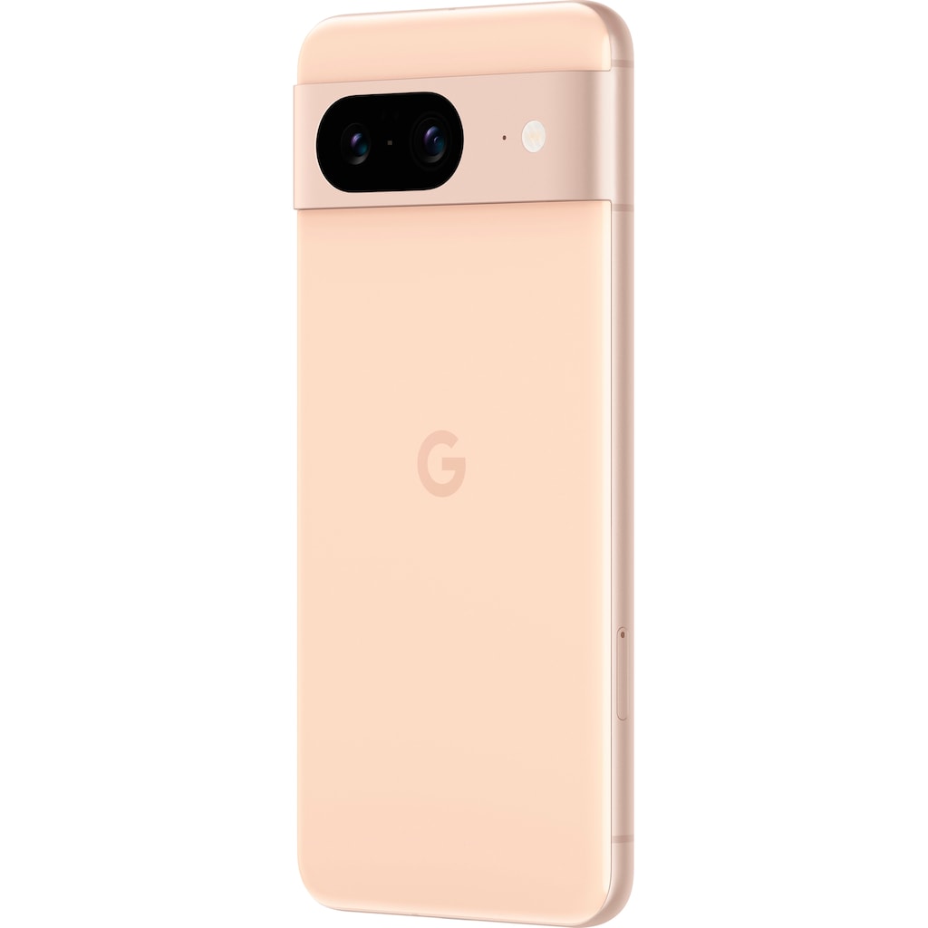 Google Smartphone »Pixel 8, 256GB«, rose, 15,7 cm/6,2 Zoll, 256 GB Speicherplatz, 50 MP Kamera