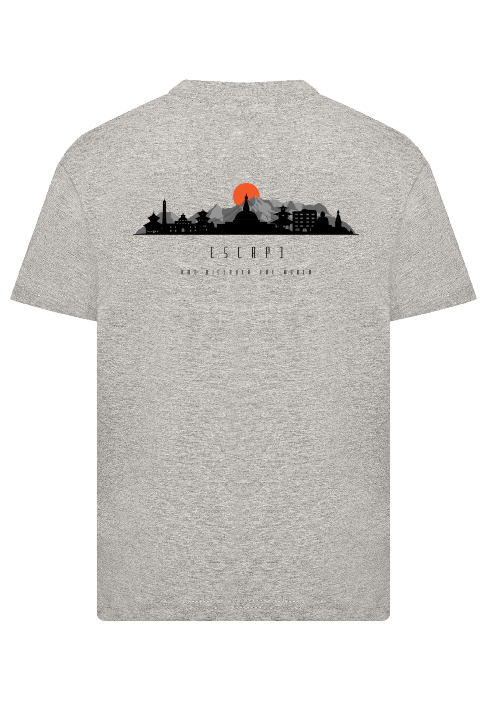 F4NT4STIC T-Shirt »Escape Discover the World Asian Town« Premium Qualität, ESCAPE Collection