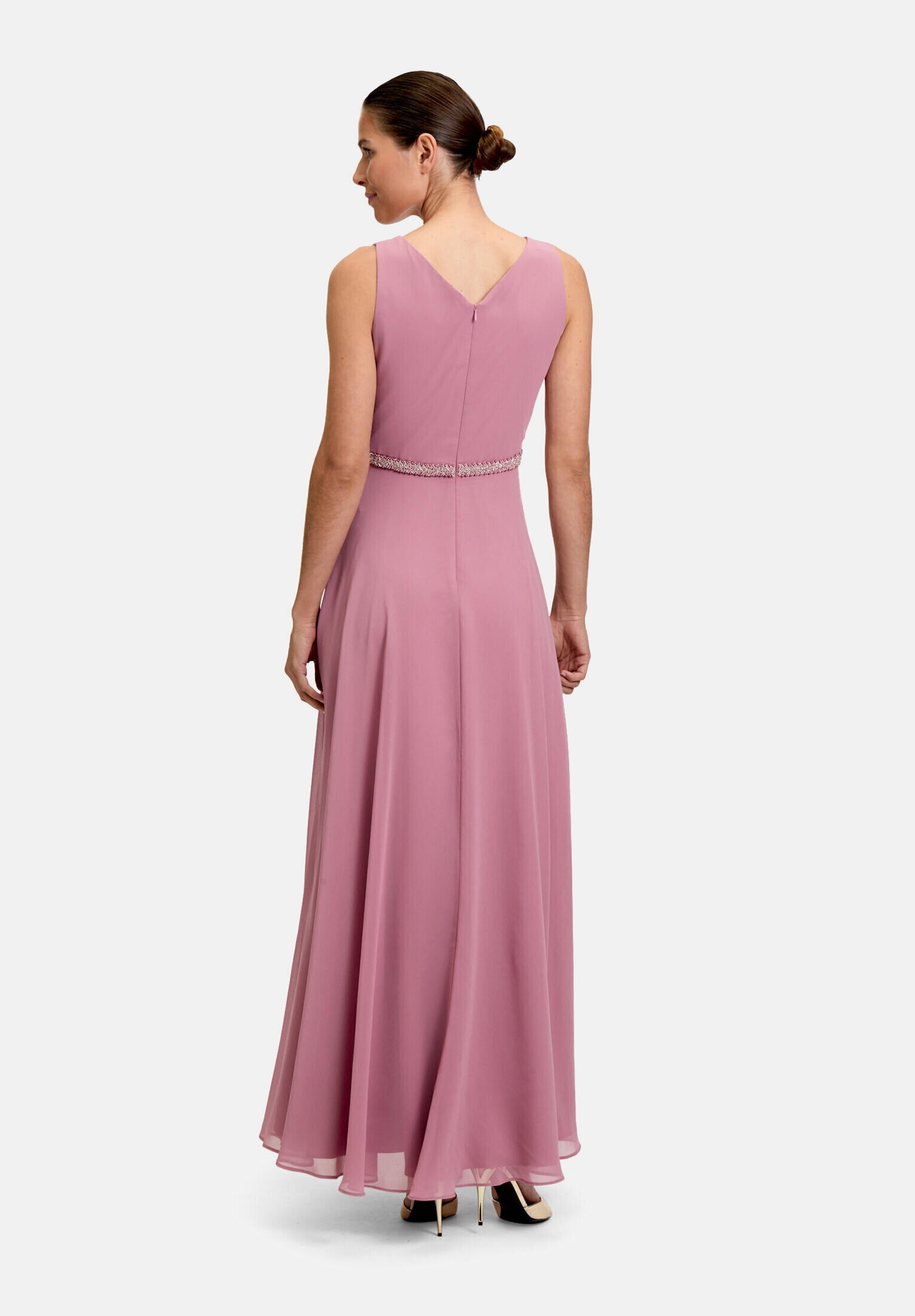 Vera Mont Abendkleid »Damen mit Plissee« Ohne Tasche Dekoelemente