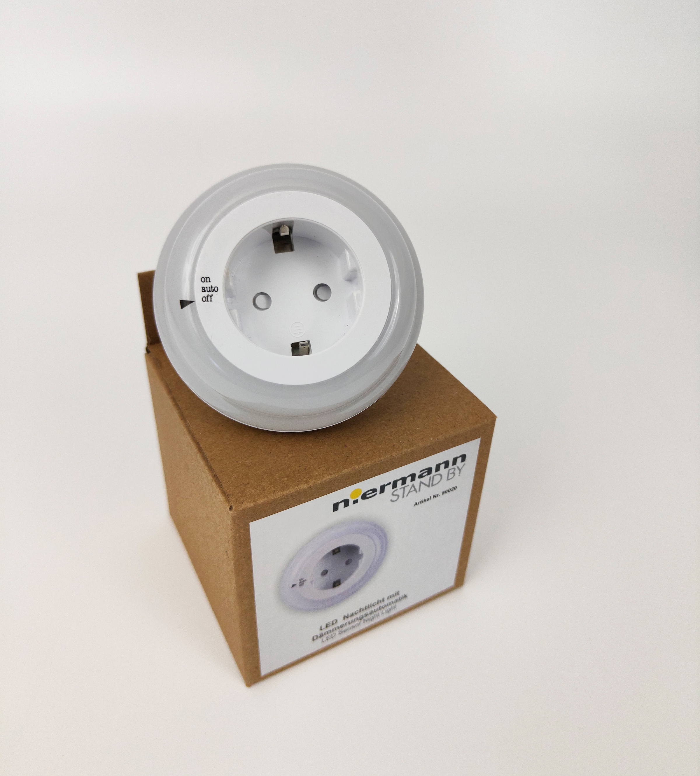 niermann LED Nachtlicht »Nachtlicht«, 1 flammig, Leuchtmittel LED-Modul | LED fest integriert