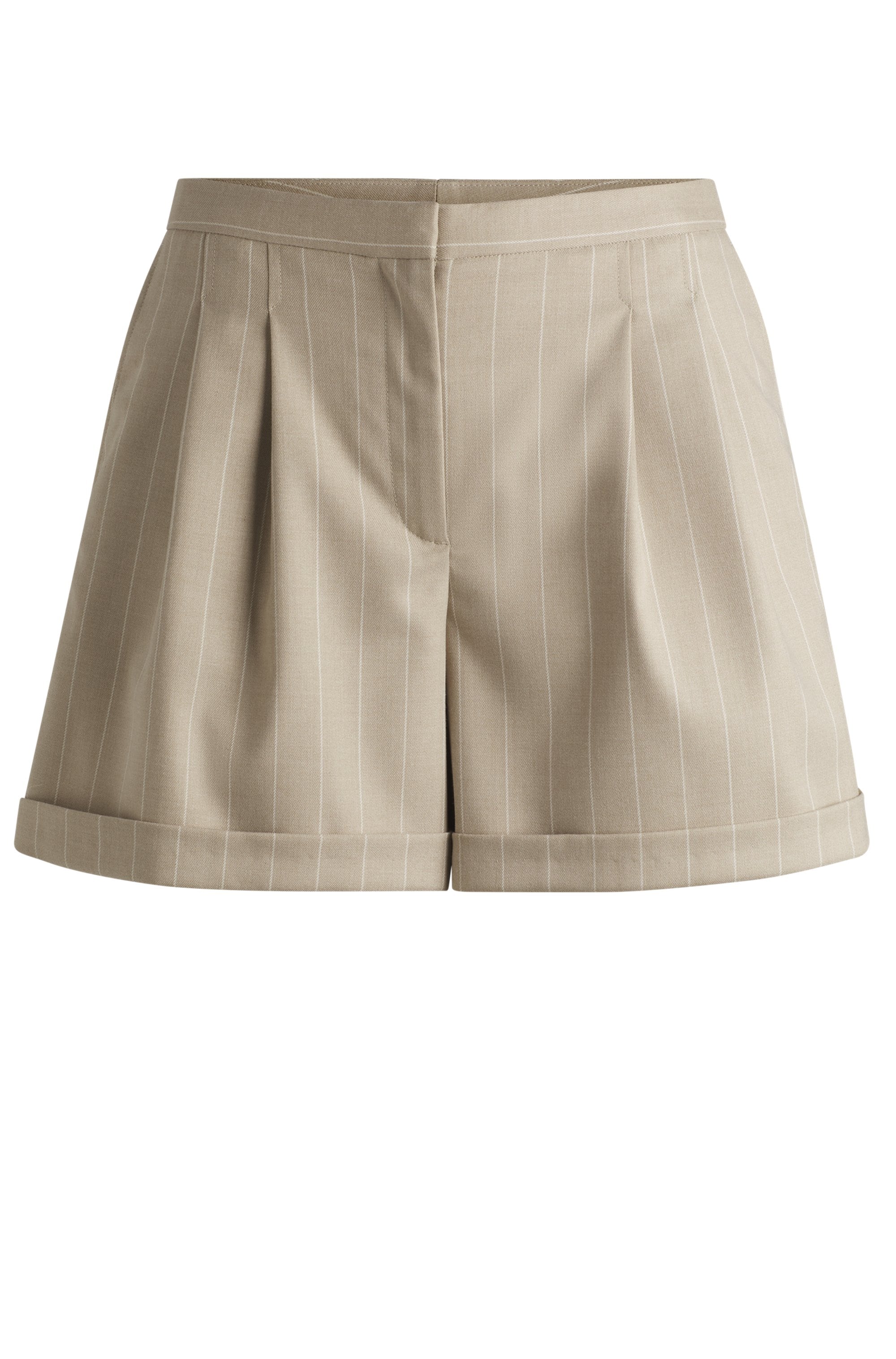 BOSS ORANGE Webhose »Tostie Premium Damenmode«, mit Nadelstreifen