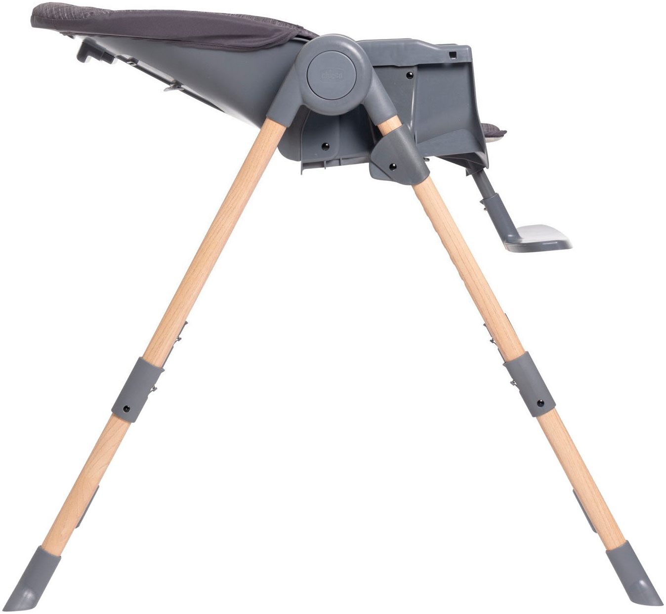 Chicco Hochstuhl »Polly Essential Coal«, mit Essbrett