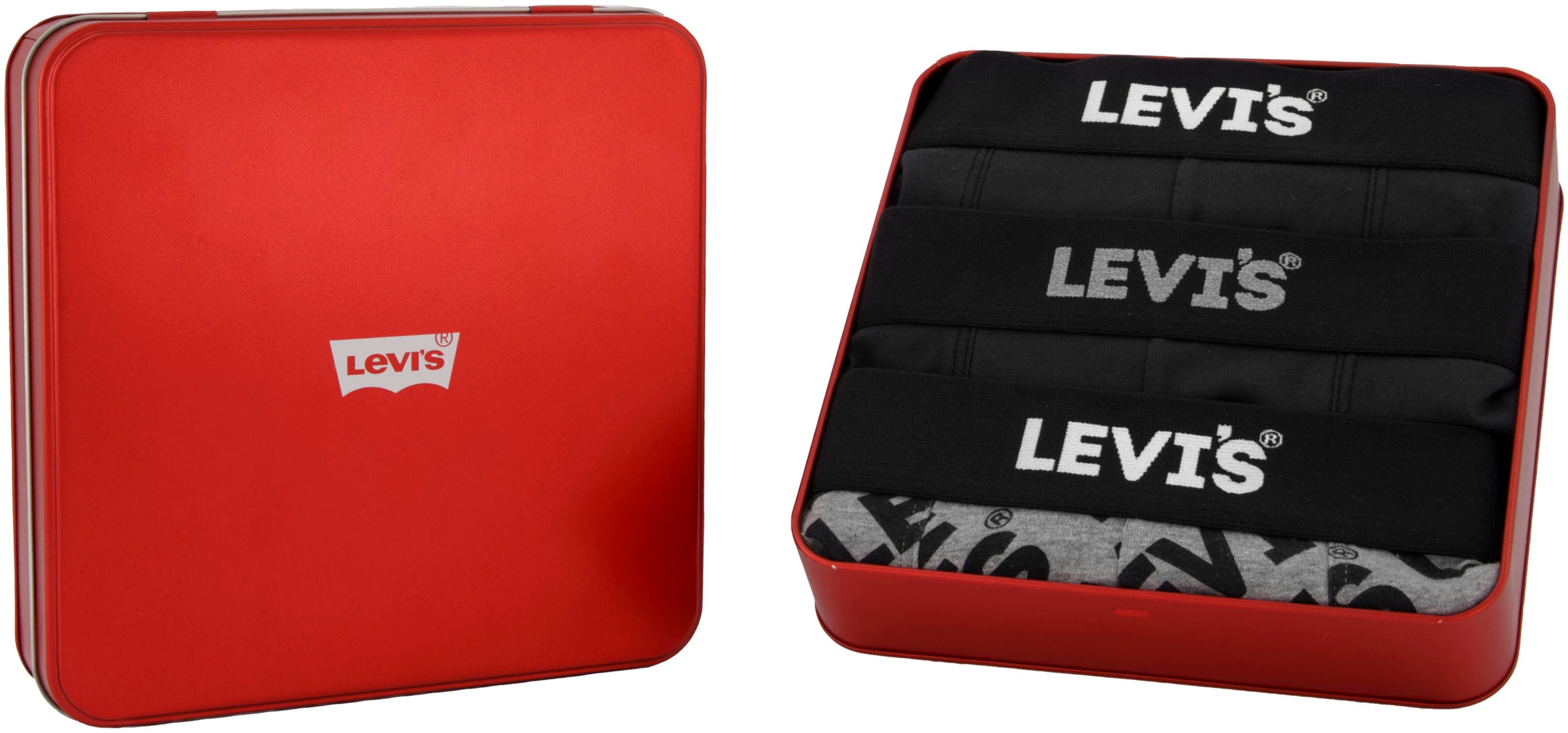 Levis Boxer, (3er-Pack), mit Logobund, Geschenkbox günstig online kaufen