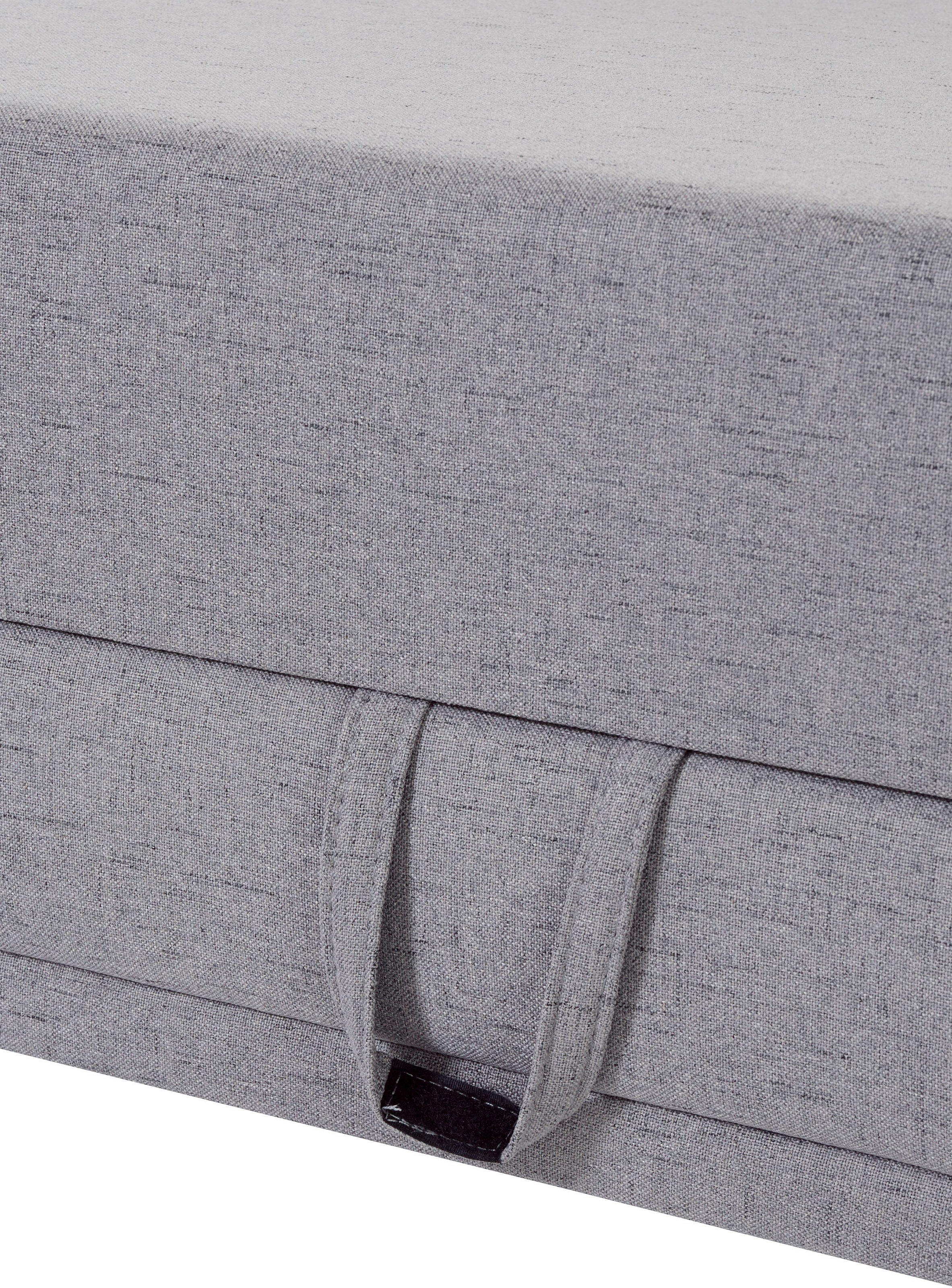 INOSIGN Ecksofa »Cardiz L-Form«, inkl.Kopfteilverstellung und Federkern wahlweise mit Bettfunktion