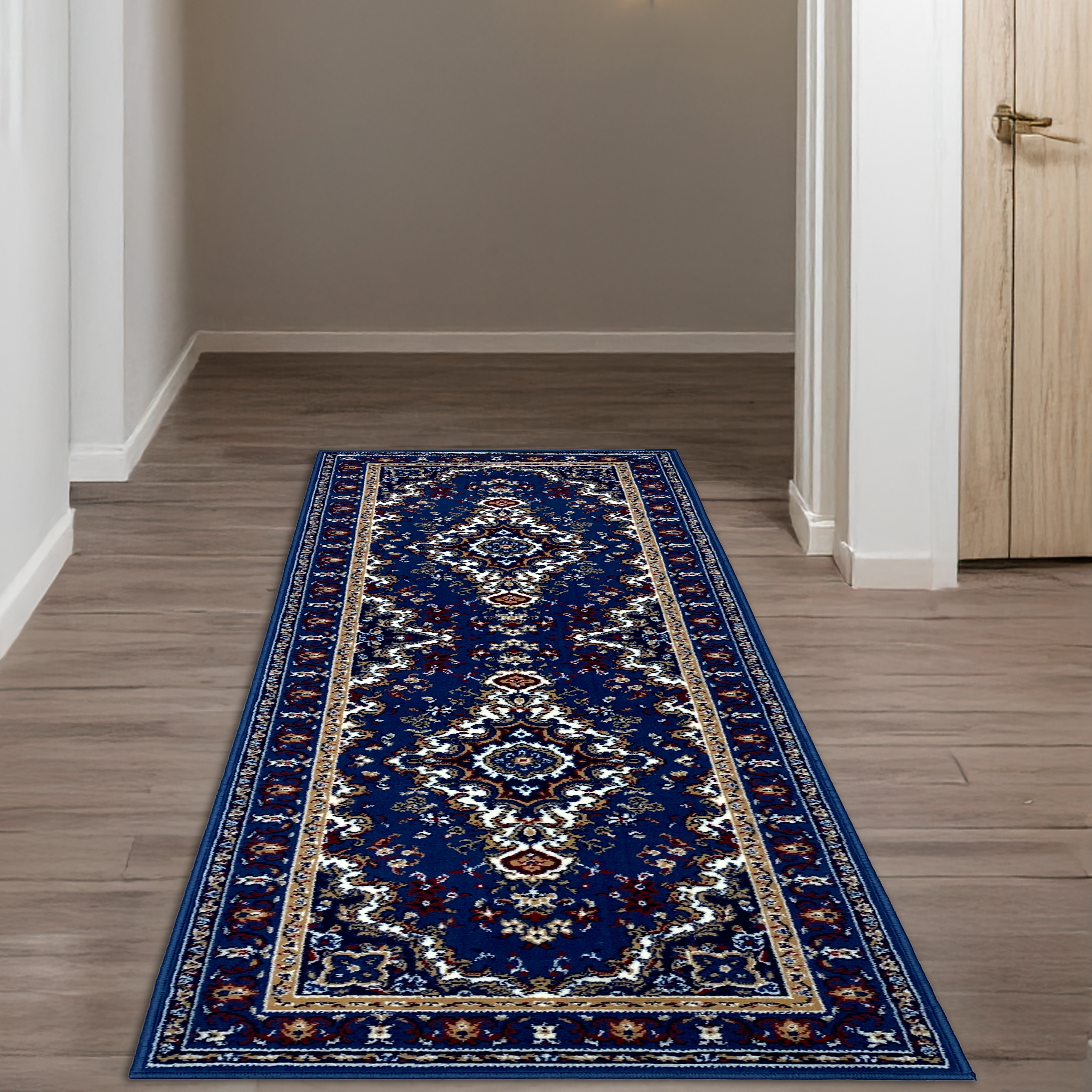 OTTO home Teppich "Oriental, Made in Belgium" rechteckig 7 mm Höhe Orient-Optik, mit Bordüre, Teppich, Kurzflor, Weich, Kundenliebling