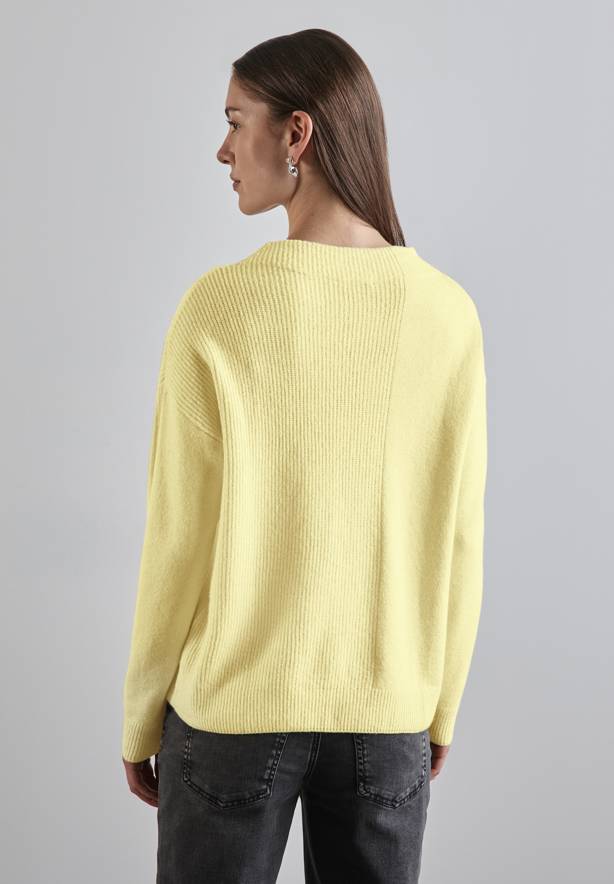 STREET ONE Strickpullover, im soften Baumwoll-Mix