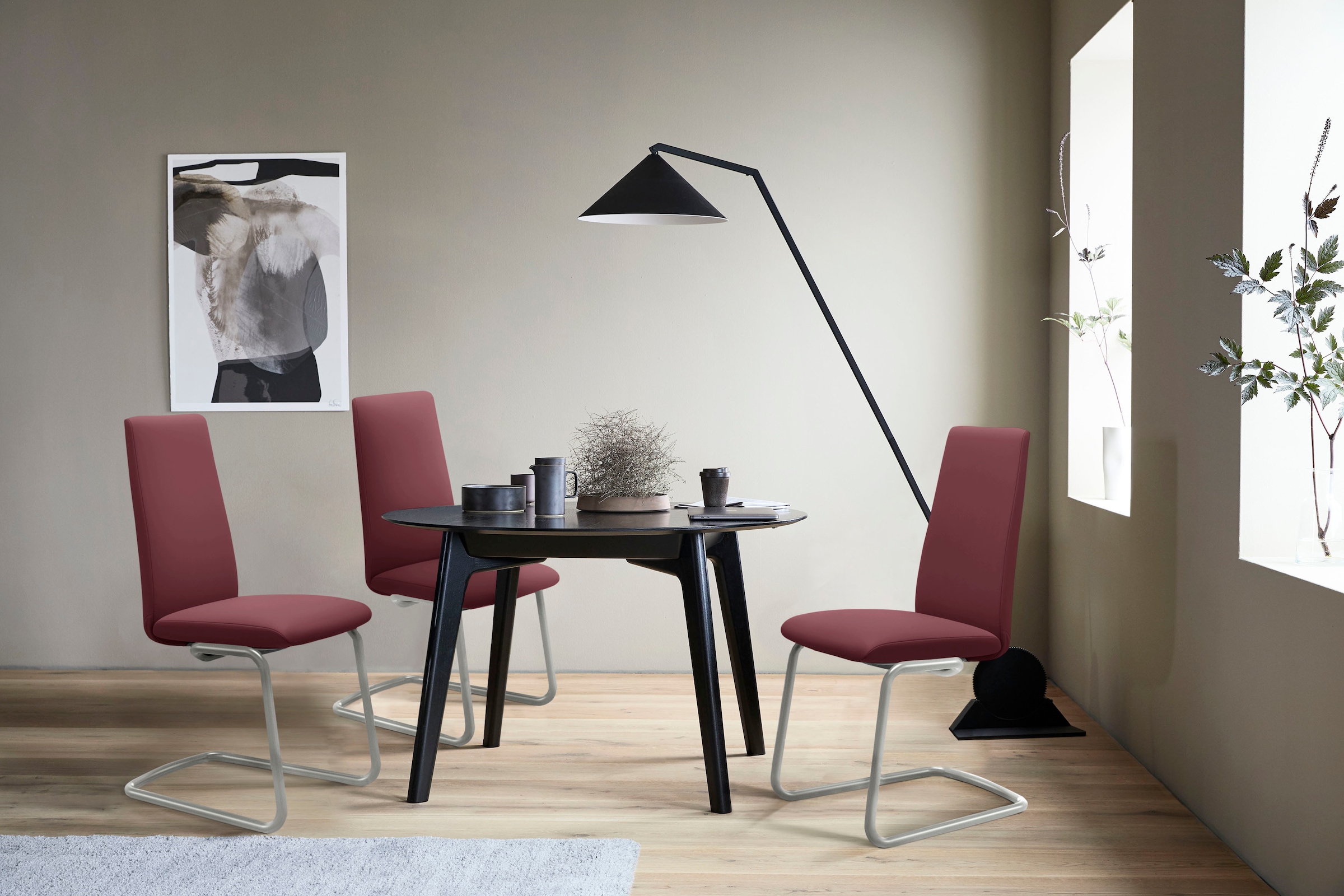 Stressless Polsterstuhl "Laurel" () High Back, Größe M, mit Beinen aus Stah günstig online kaufen