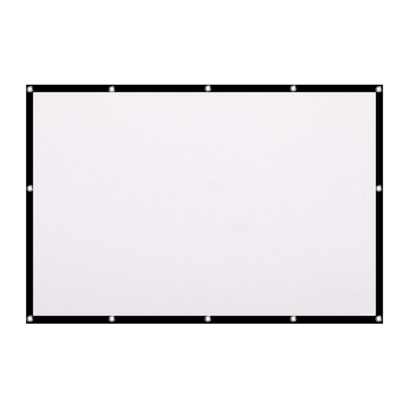 LA VAGUE Faltrahmenleinwand "Screen 16/9 120 Zoll Weiß/Schwarz LV-STA120FP", weiß, Projektionsleinwände